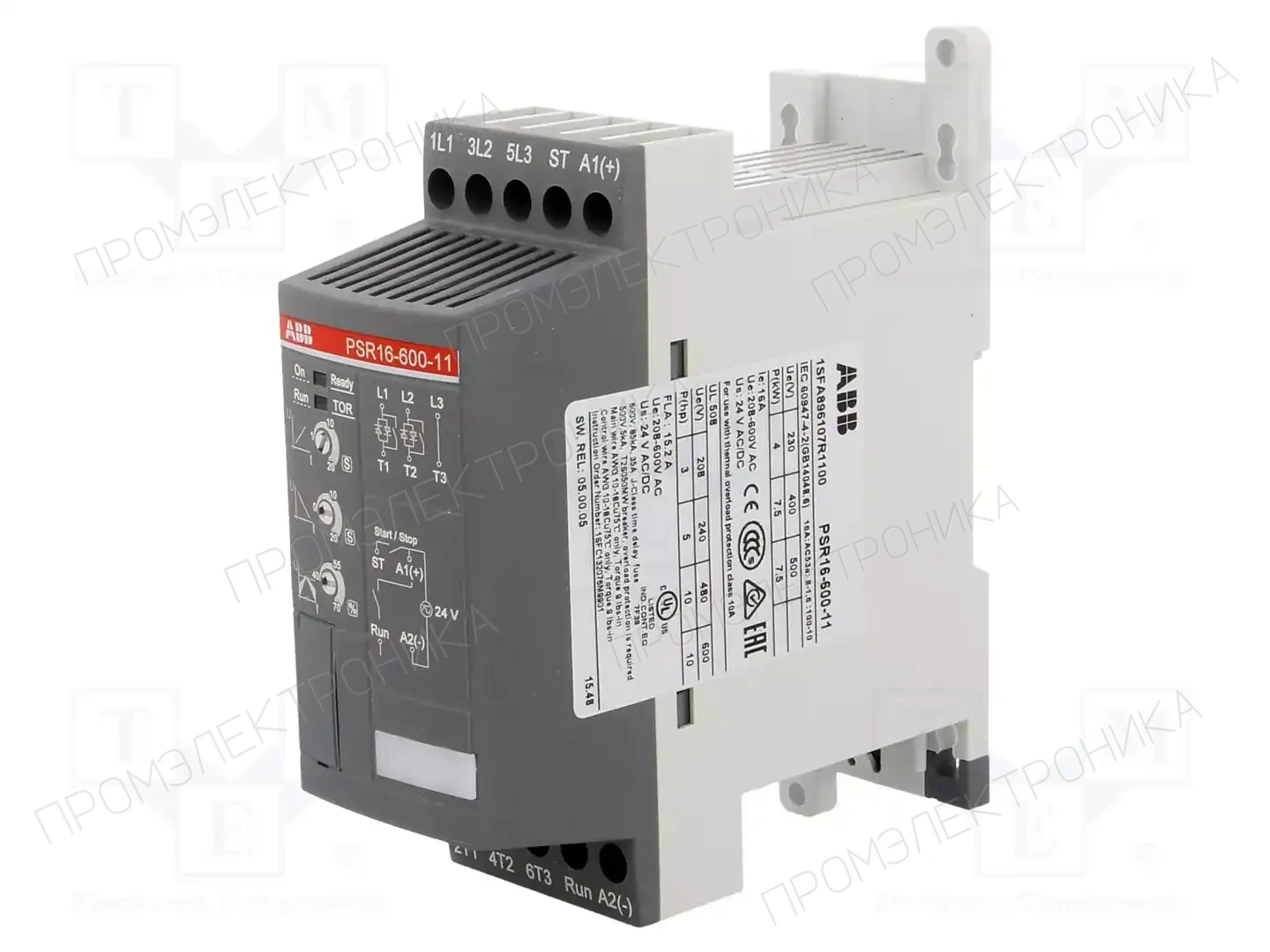 ABB 1SFA896107R1100 — Устройства плавного пуска