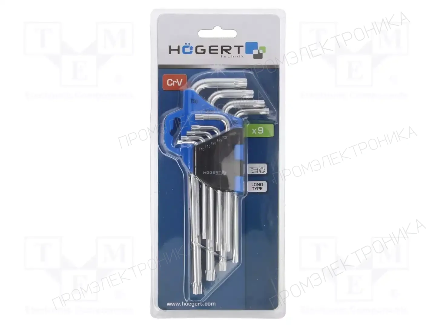 HÖGERT TECHNIK HT1W814 — Шестигранные и звездообразные ключи