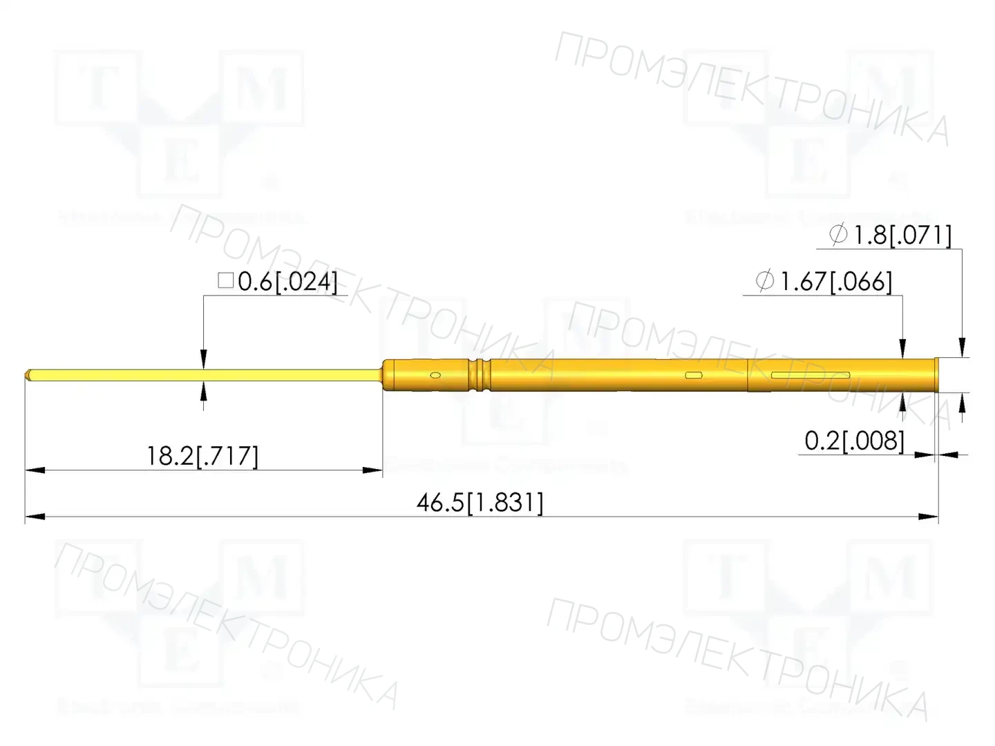 INGUN KS-1004705-18 — Гнёзда для измерительных щупов