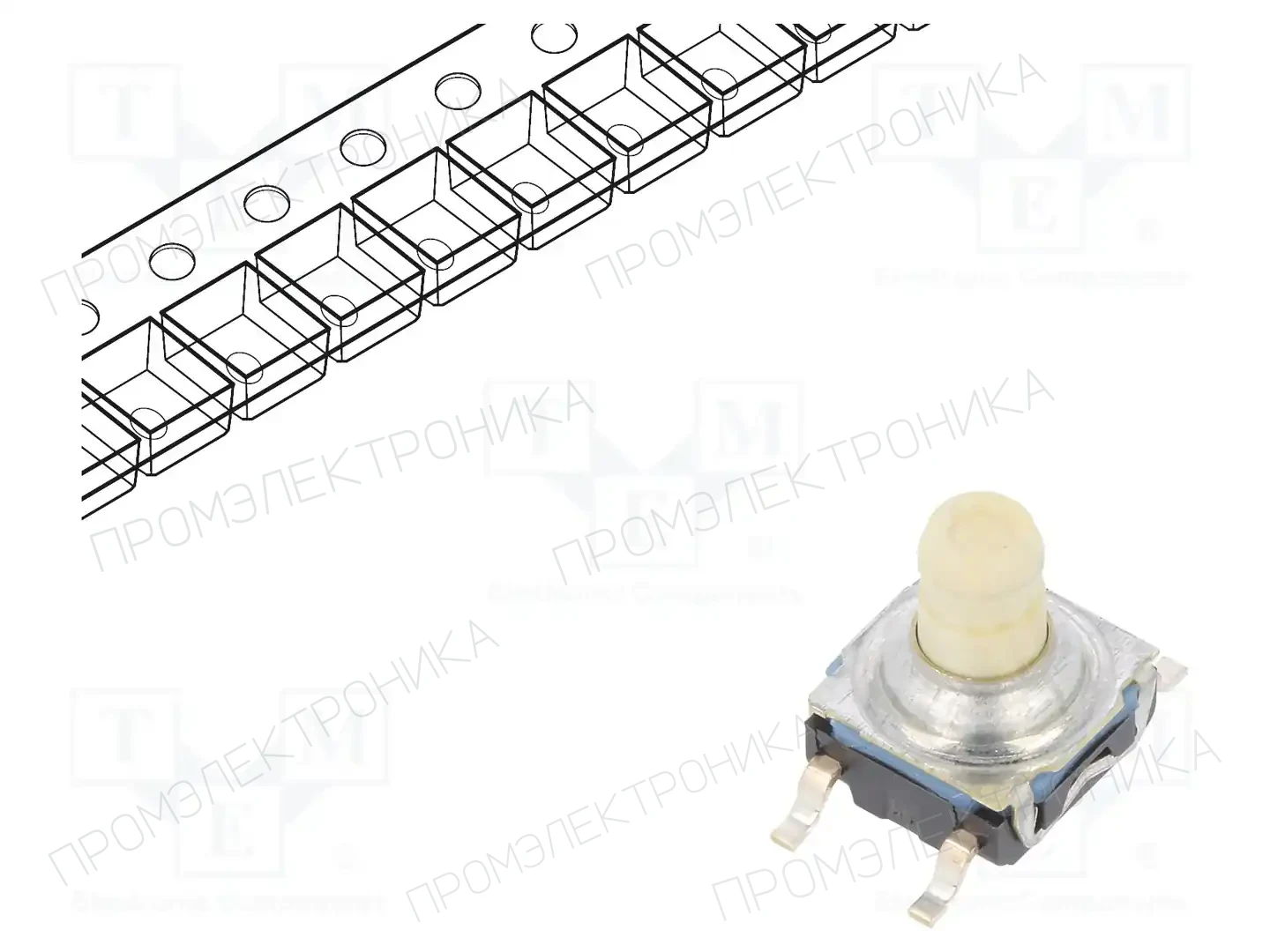 C&K KSC931G LFS — Микропереключатели TACT