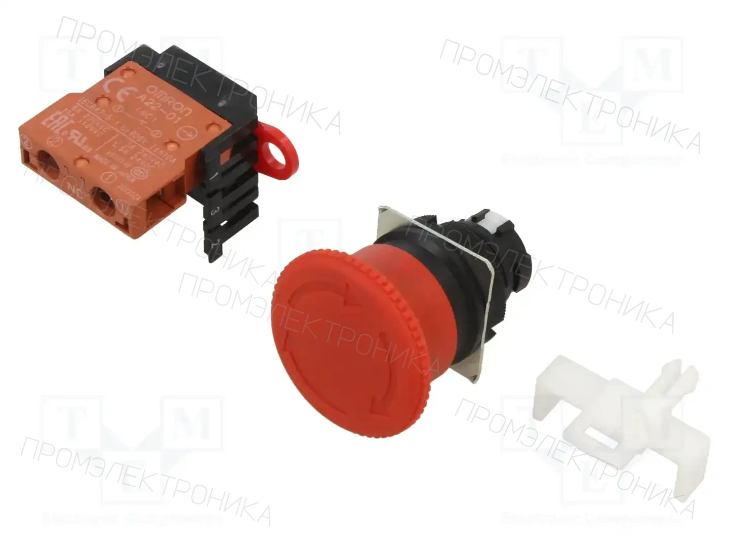 OMRON A22E-M-01 — Переключатели панельные стандартные 22мм