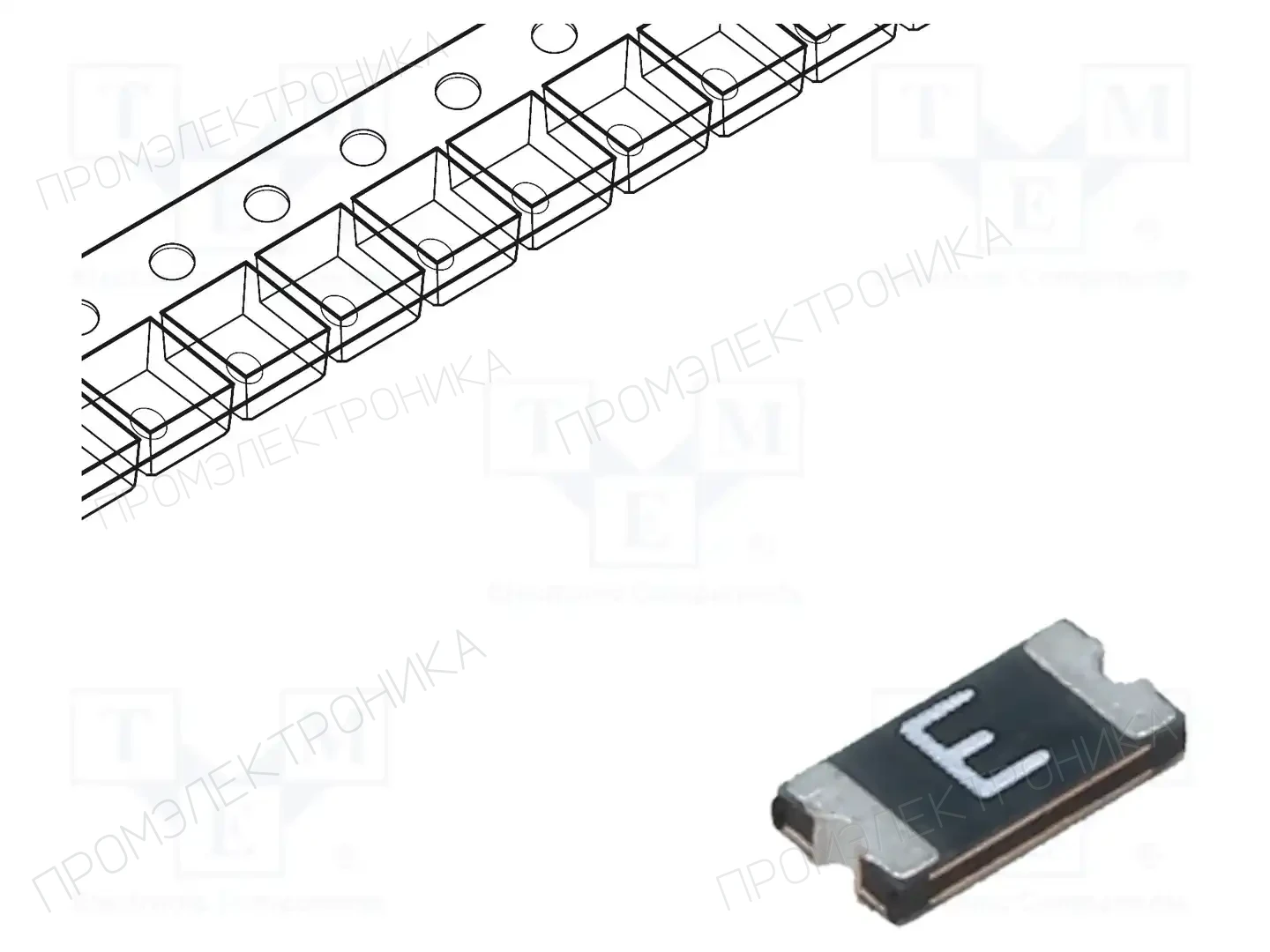 LITTELFUSE 1206L035YR — Предохранители полимерные SMD