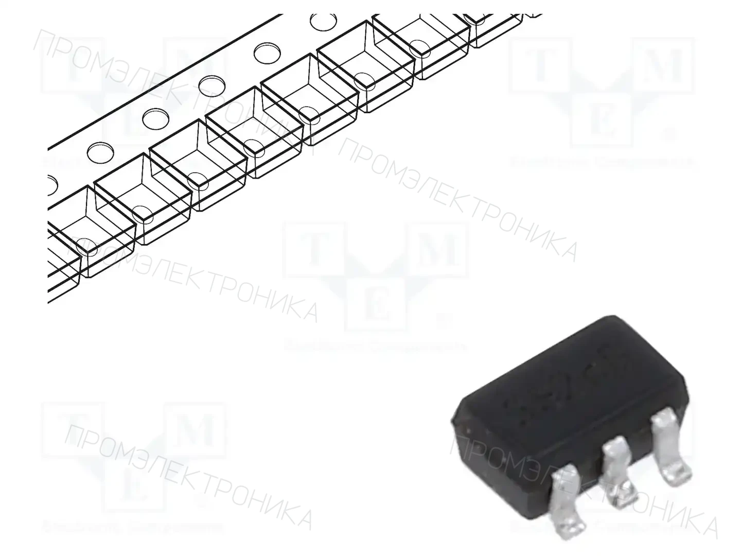 DIODES INCORPORATED AP7115-25SEG-7 — Стабилизаторы напряжения нерегулир. LDO