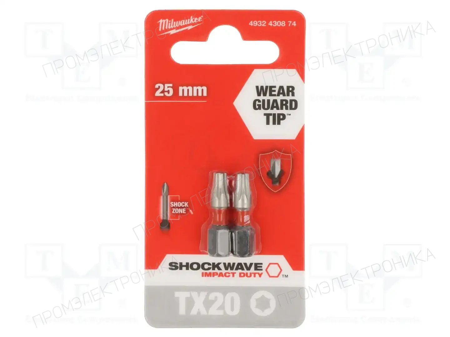 Milwaukee 4932430874 — Наконечники для отверток
