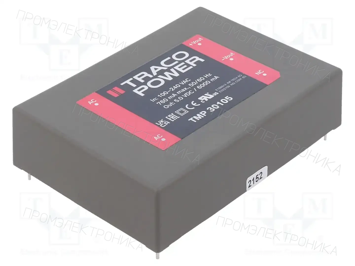 TRACO POWER TMP 30105 — Преобразователи AC/DC для PCB