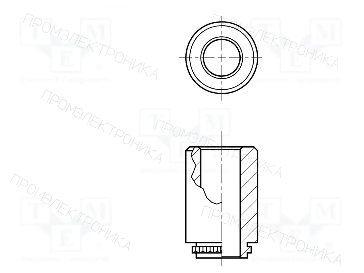 KEYSTONE 4855 — Элементы дистанционные металлические