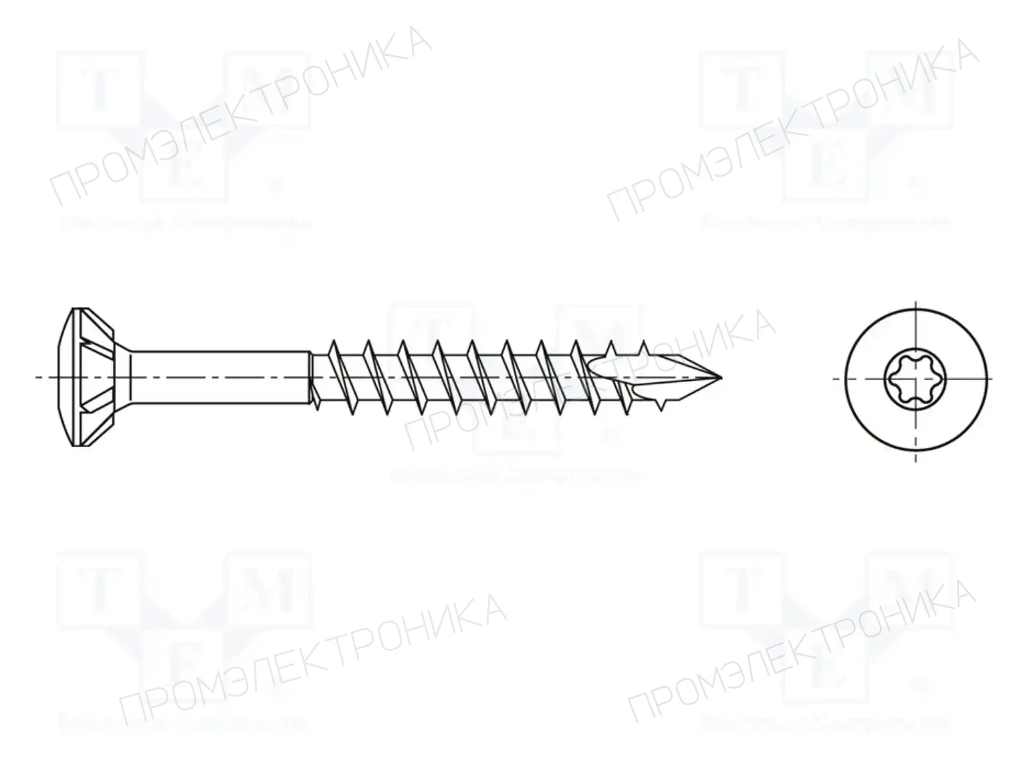 BOSSARD 3661605 — Шурупы