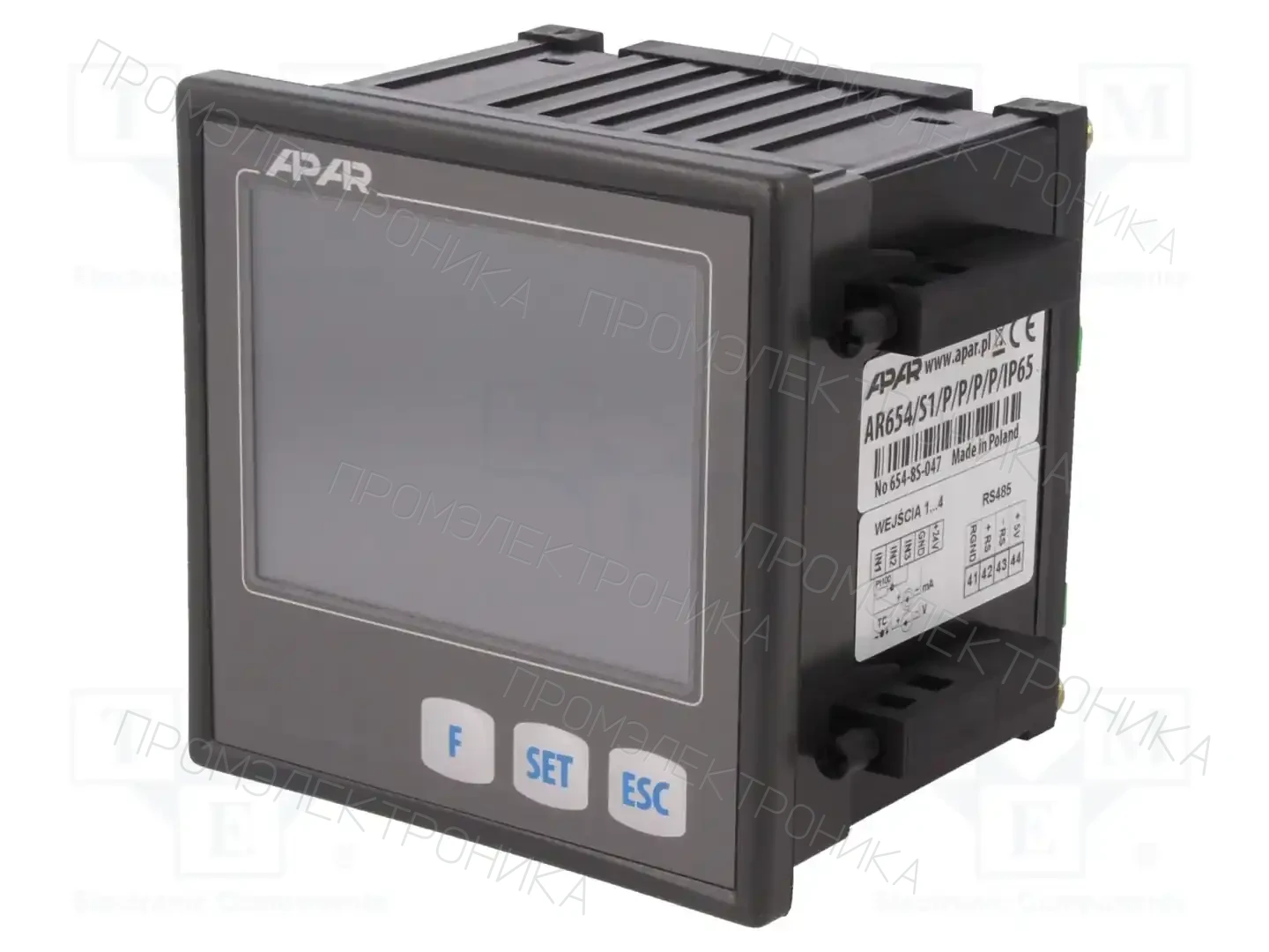 APAR AR654/S1/P/P/P/P/IP65 — Регистраторы