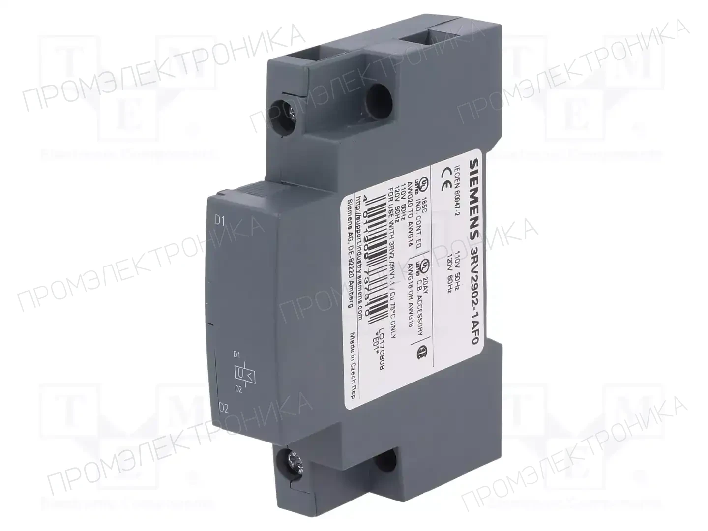 SIEMENS 3RV2902-1AF0 — Выключатели двигательные