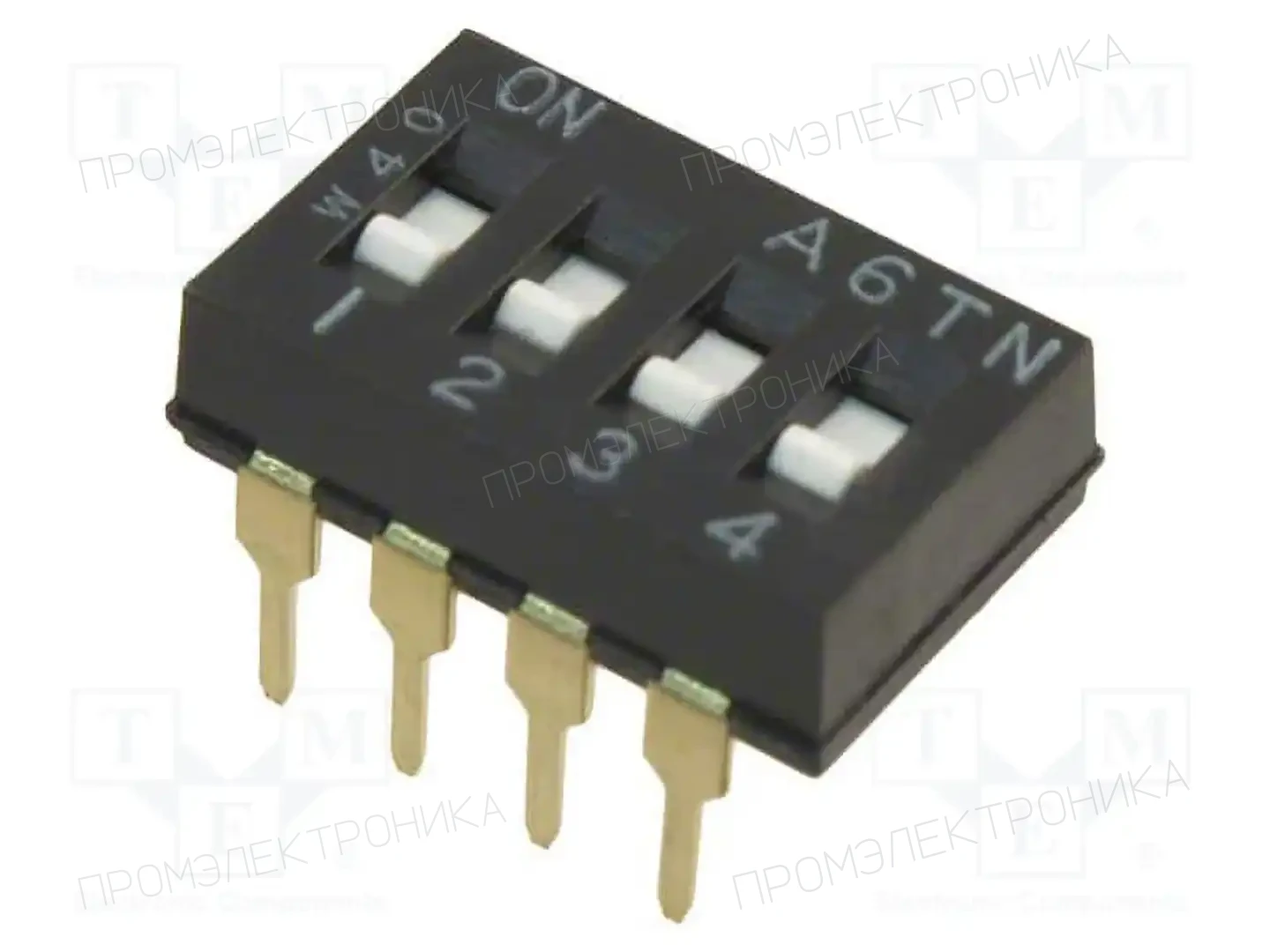 OMRON Electronic Components A6TN-4101 — Переключатели типа Dip-Switch