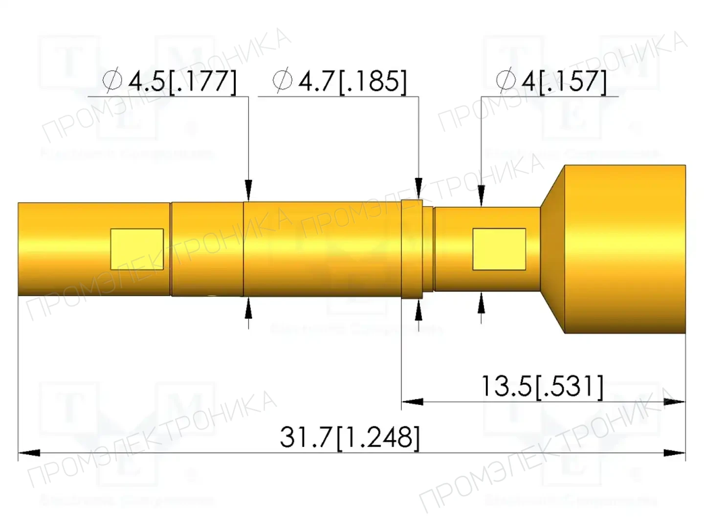 INGUN HFS-440 308 180 A 5043 E — Измерительные щупы