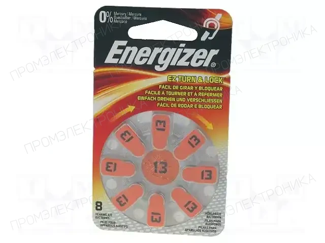 ENERGIZER AC13 — Батареи