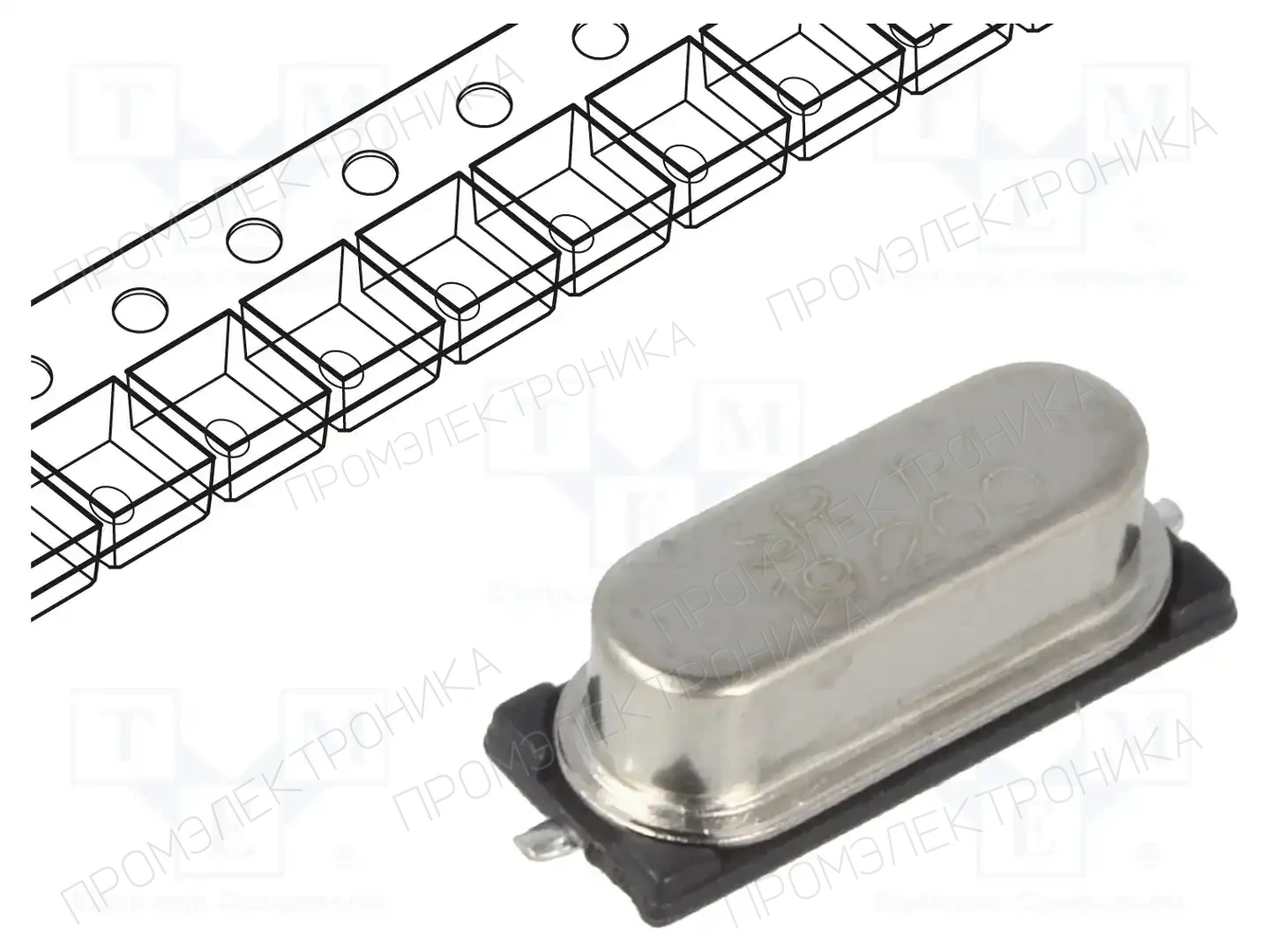 SR PASSIVES 19.2M-49SMD-SR — Резонаторы и генераторы