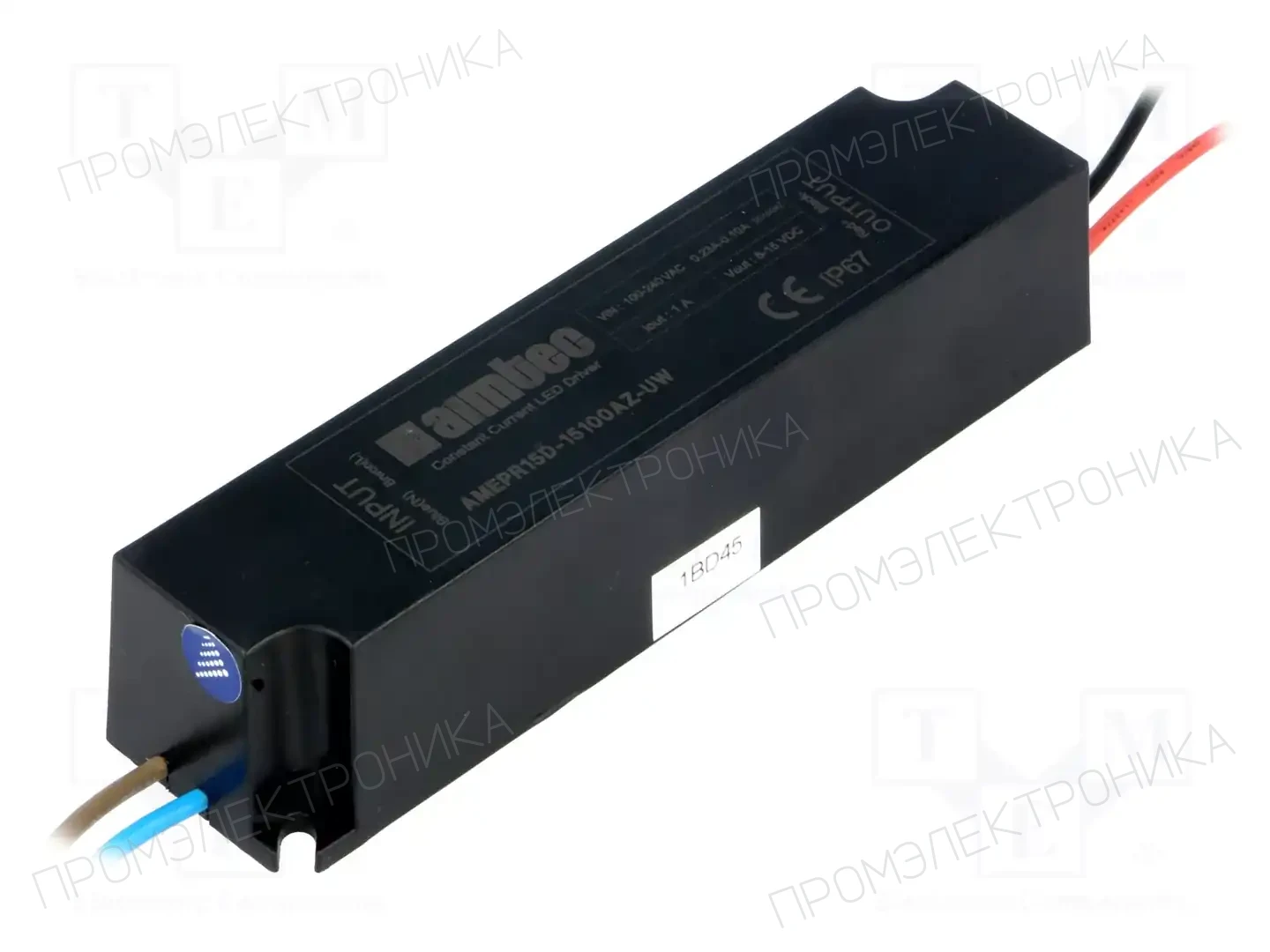 AIMTEC AMEPR15D-15100AZ-UW — Блоки питания для LED