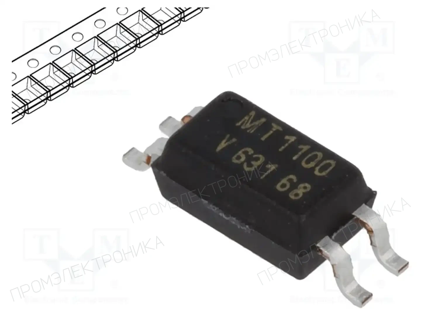 VISHAY TCMT1100 — Оптроны – аналоговый выход