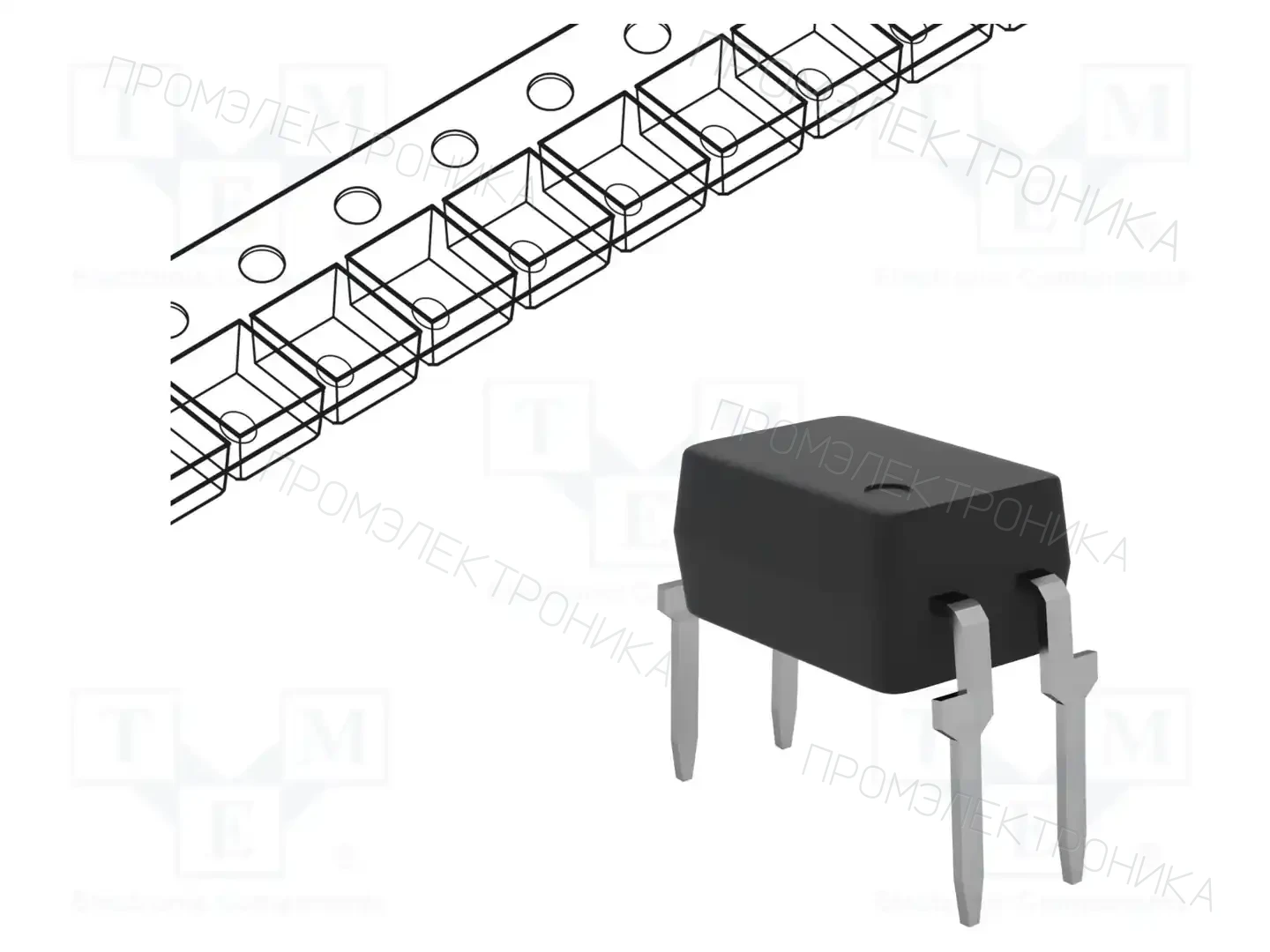 ISOCOM TLP620 — Оптроны – аналоговый выход