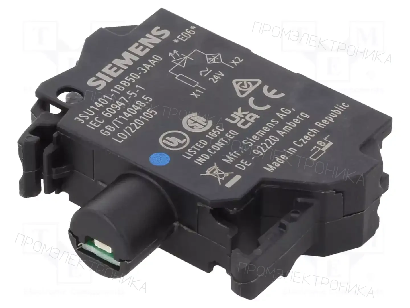 SIEMENS 3SU1401-1BB50-3AA0 — Панельные аксессуары стандартные