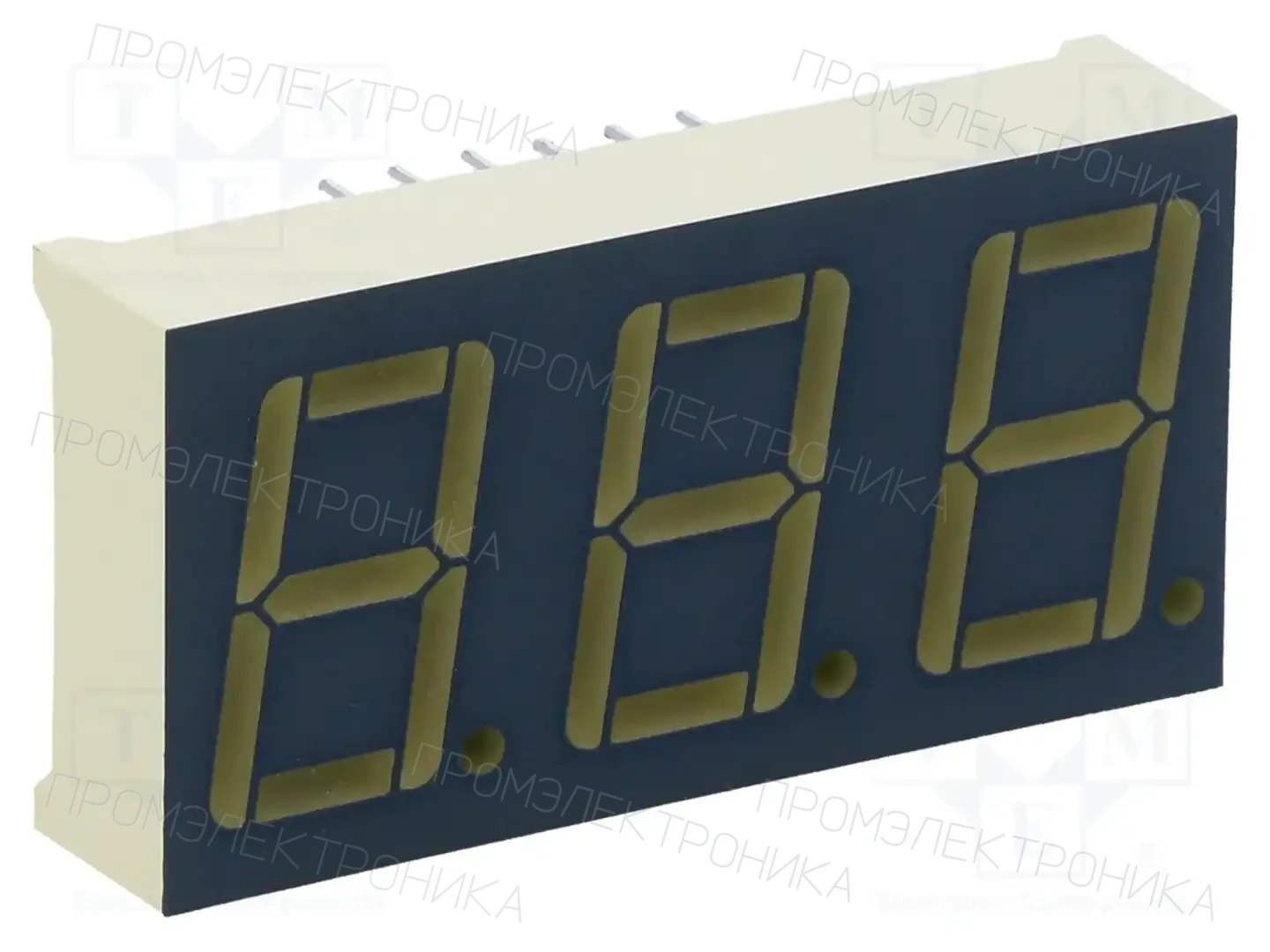 KINGBRIGHT ELECTRONIC BC56-12SURKWA — Светодиодные дисплеи 7-сегментные