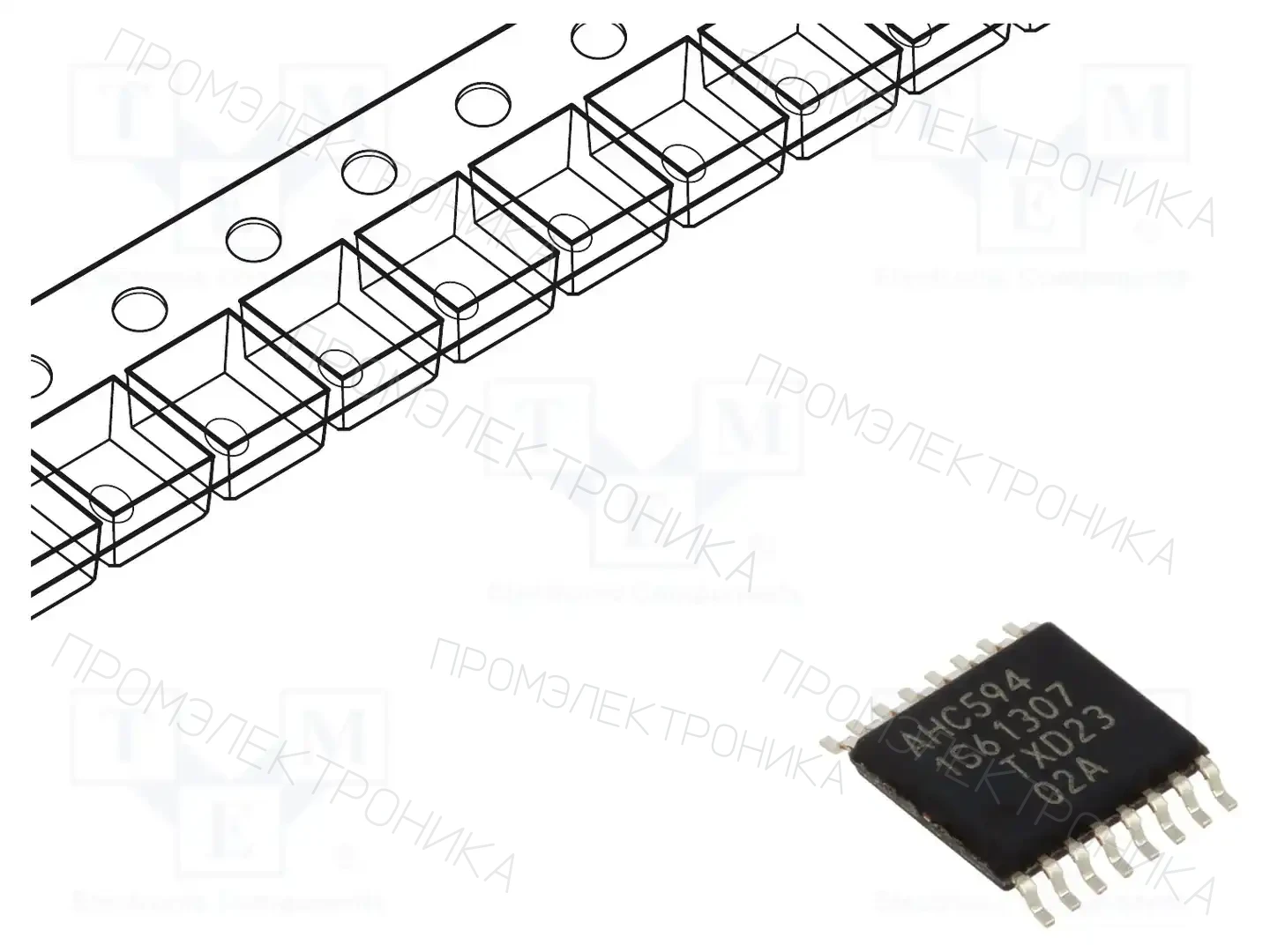 NEXPERIA 74AHC594PW,118 — Сдвигающие регистры