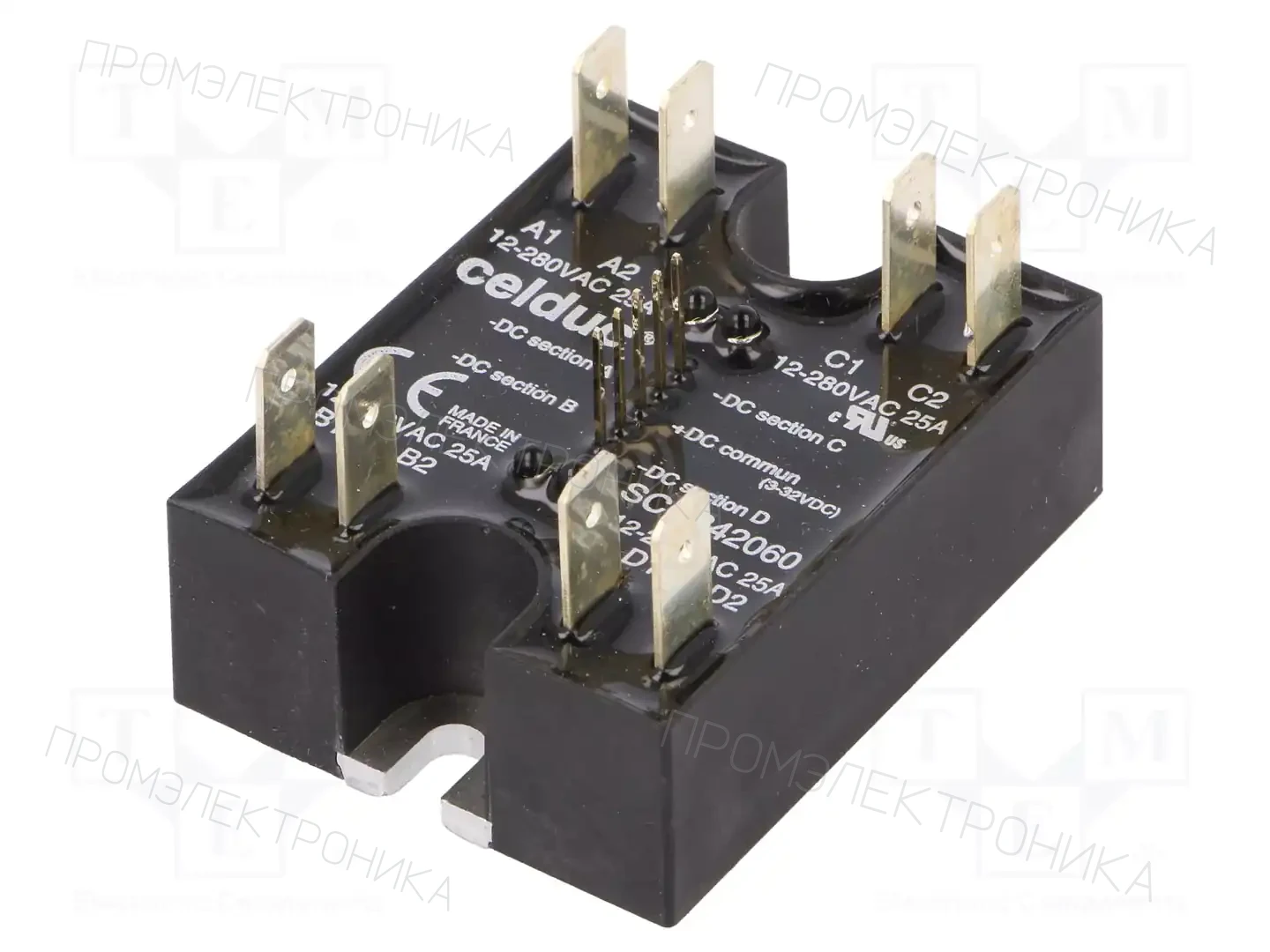 CELDUC SCQ842060 — Реле SSR трехфазные
