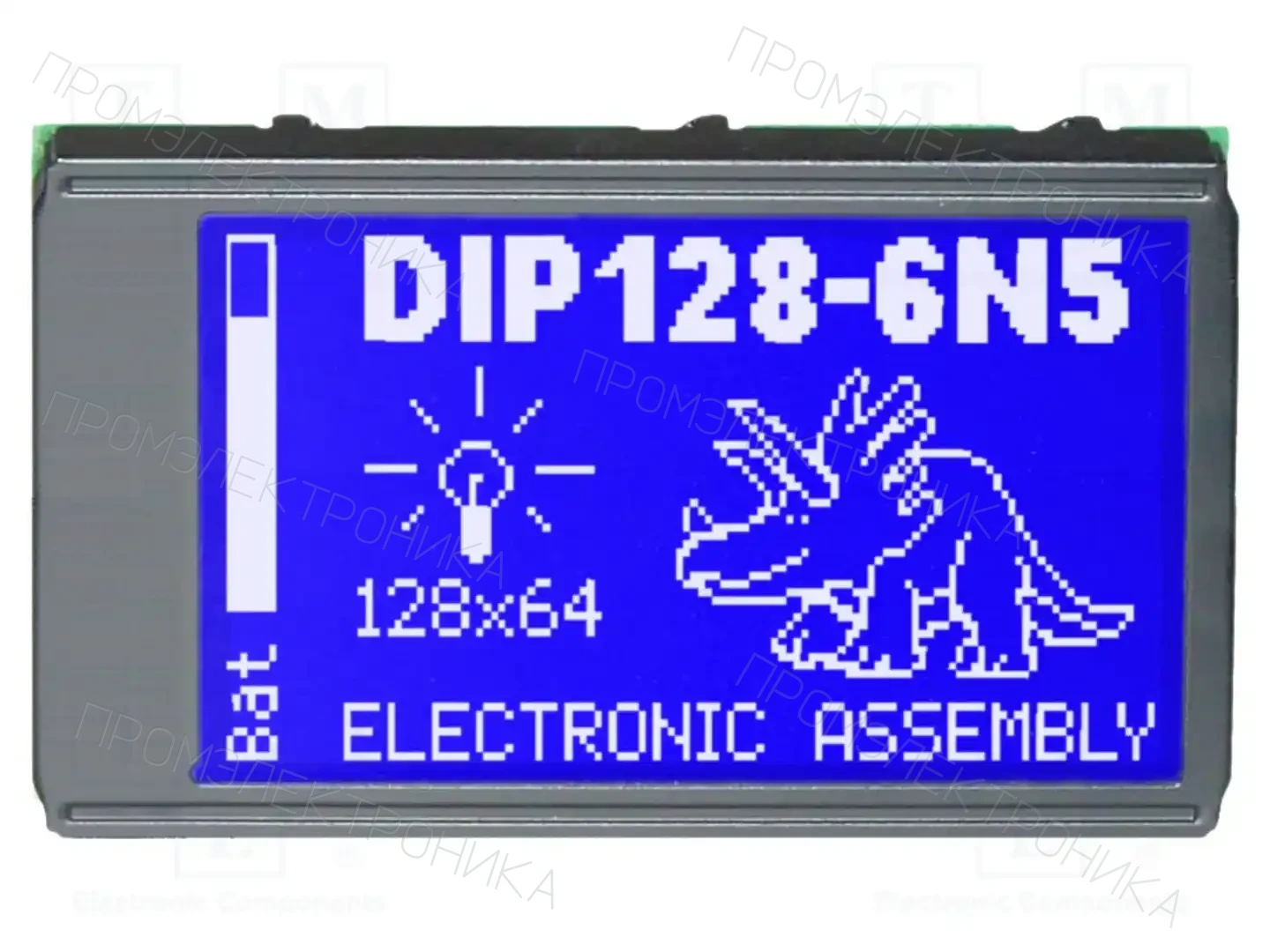 DISPLAY VISIONS EA DIP128-6N5LW — Дисплеи LCD графические