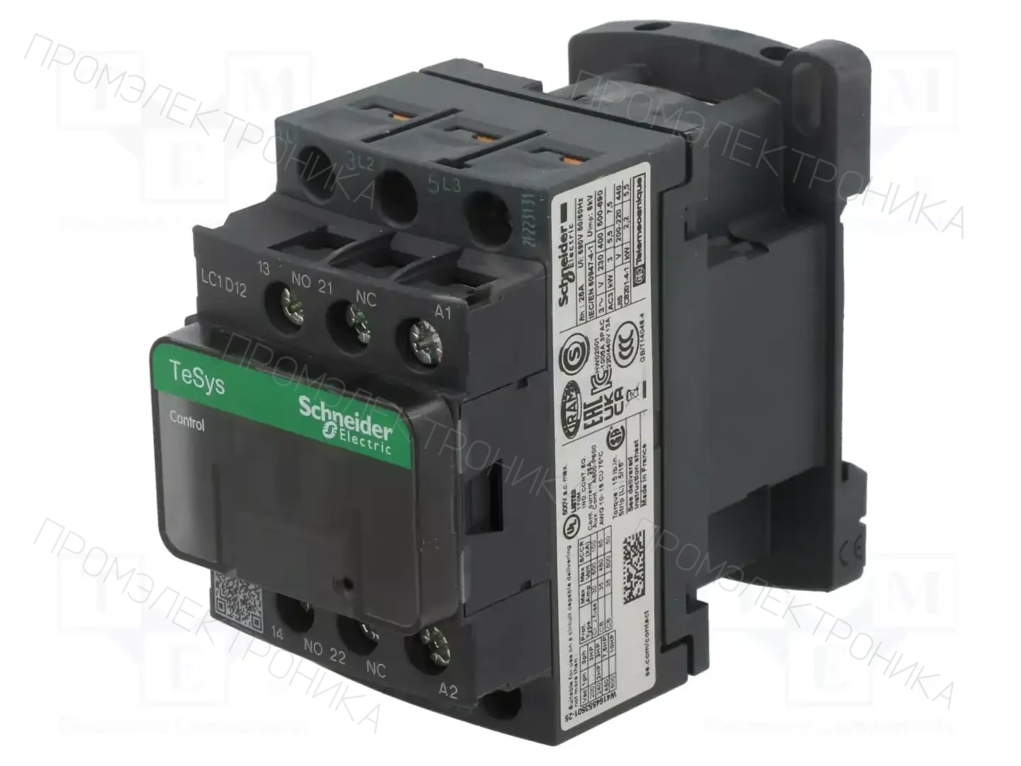 SCHNEIDER ELECTRIC LC1D12BD — Контакторы - главные модули