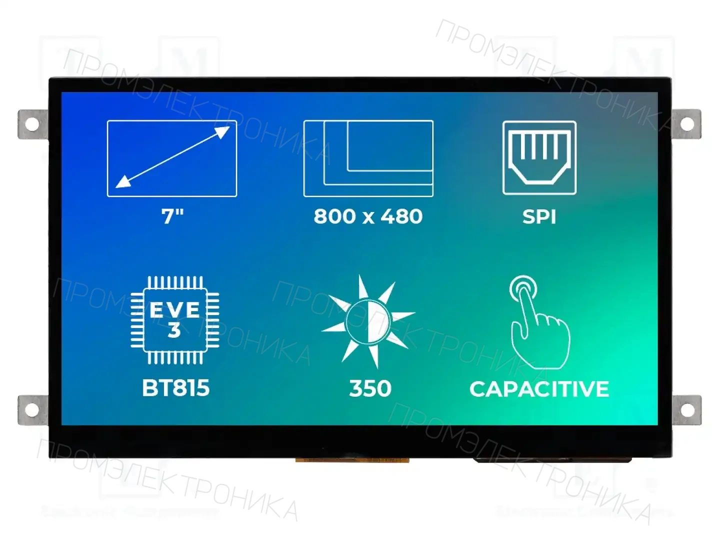 Riverdi SM-RVT70AQBFWC00 — Интеллигентные дисплеи