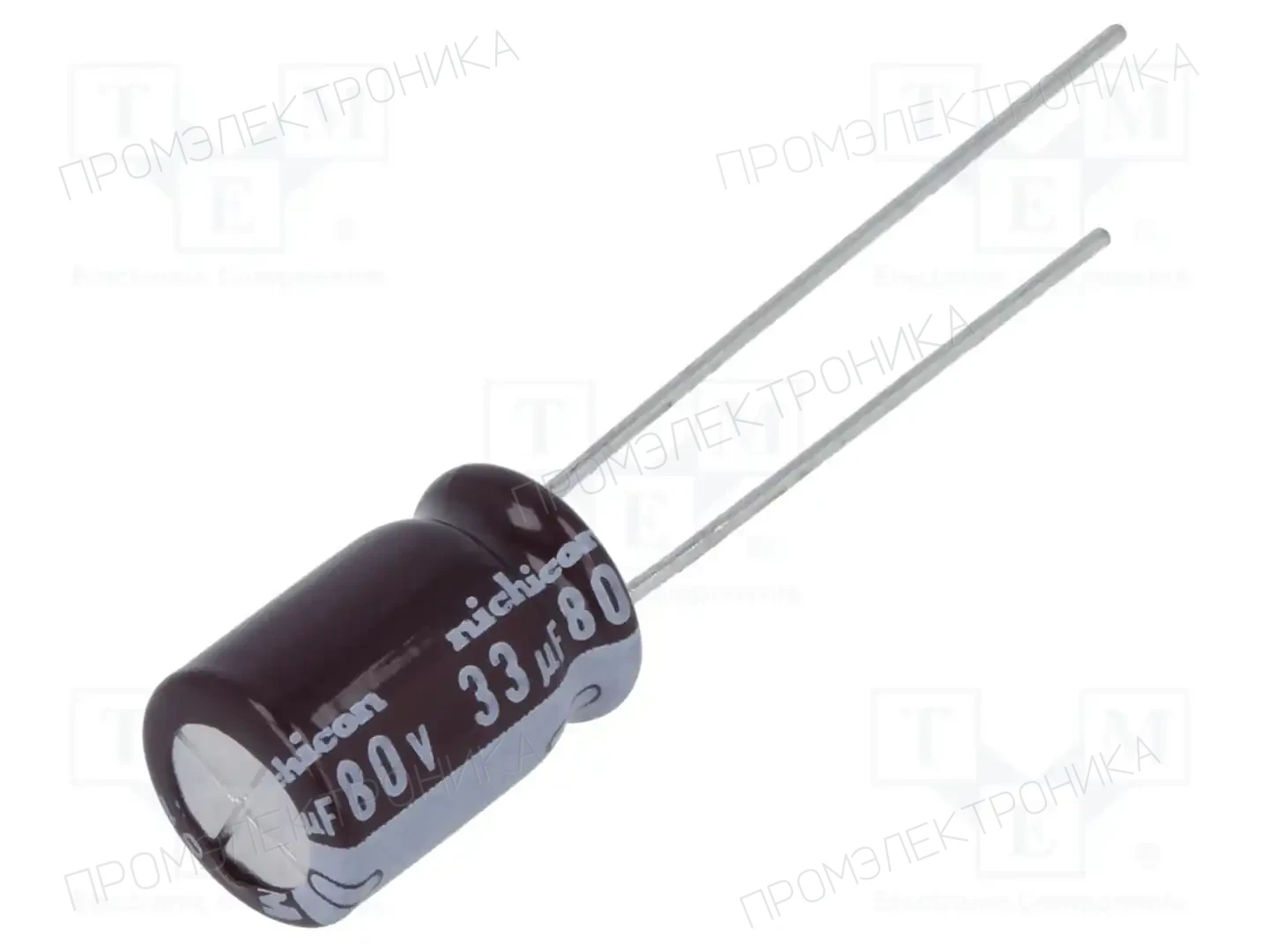 NICHICON UPM1K330MPD — Конденсаторы электролитические THT