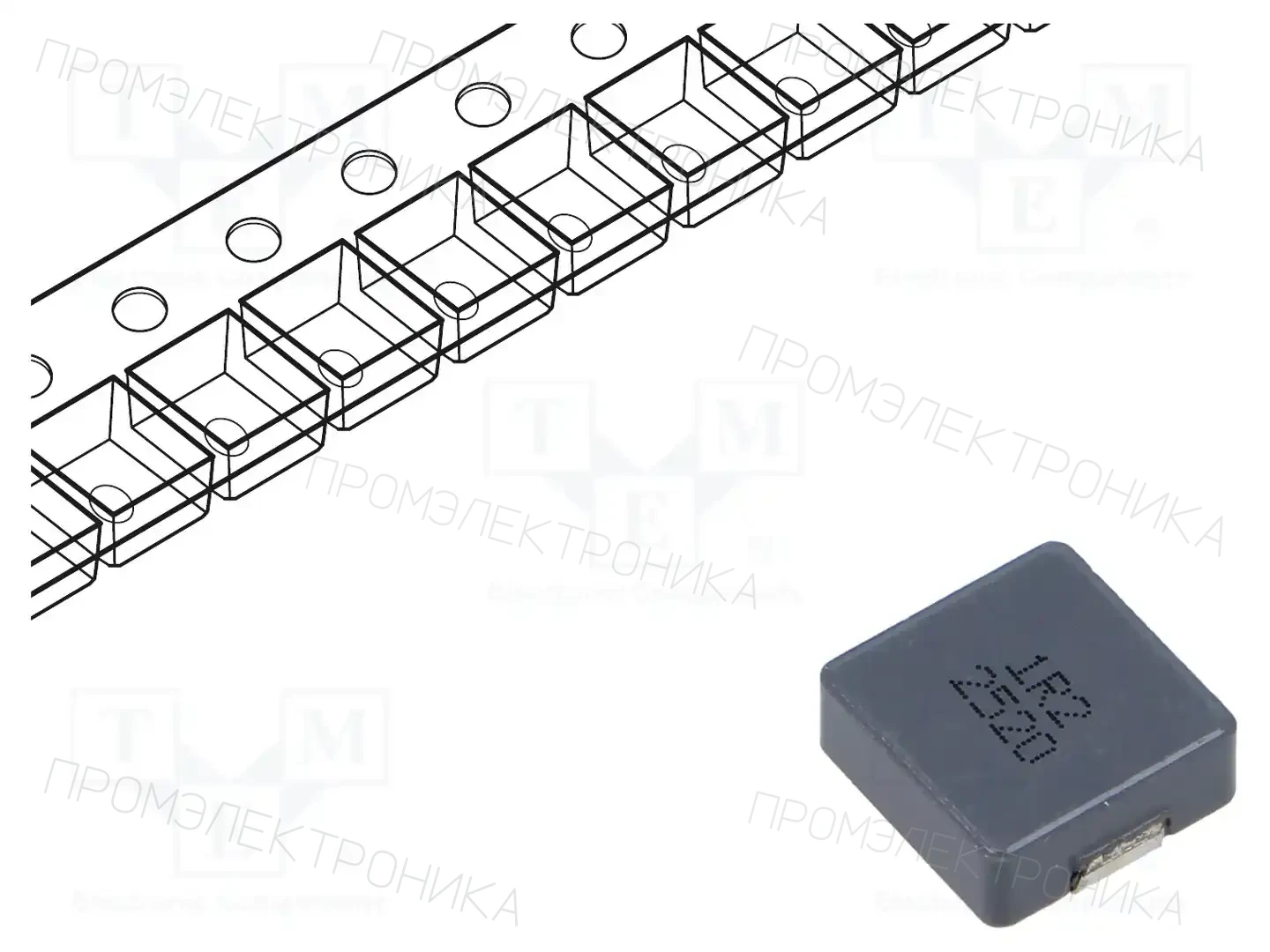 JANTEK JRPI1205M-1R2M — Дроссели