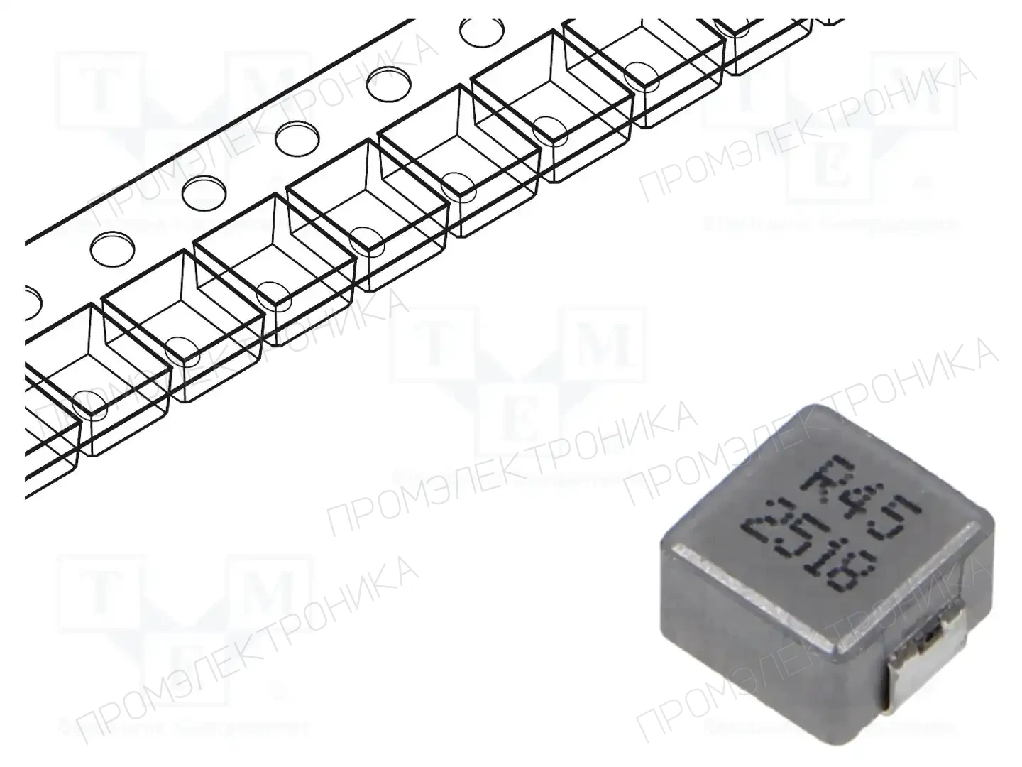 JANTEK JRPI0604P-R45M — Дроссели