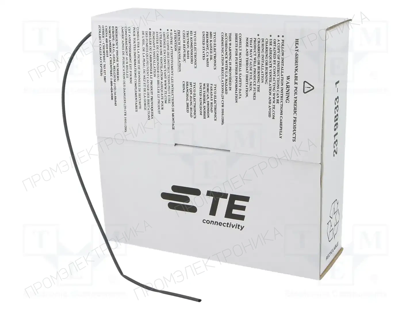 TE Connectivity CGPT-R-1.6-0 — Трубки термоусадочные