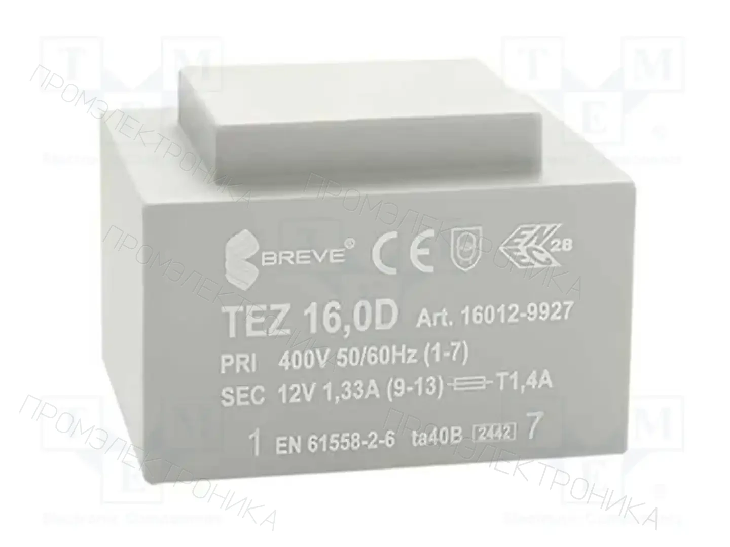 BREVE TUFVASSONS 16012-9927 — Трансформаторы PCB