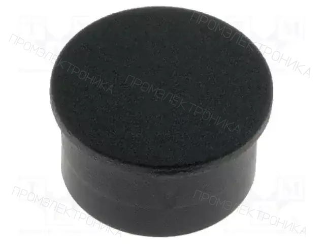 CLIFF K85 CAPS BLACK PLAIN — Ручки для осевых потенциометров