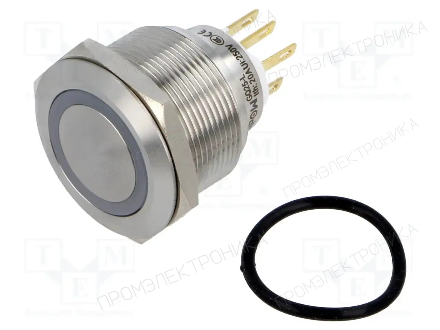 ONPOW GQ25-L-11E/J/R/24V/S — Переключатели кнопочные