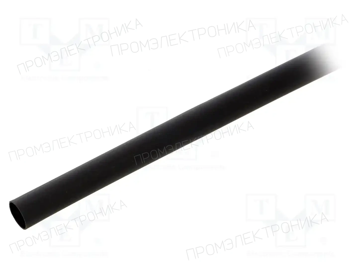 ALPHA WIRE FIT2211/4 BLACK 25X4 FT — Трубки термоусадочные