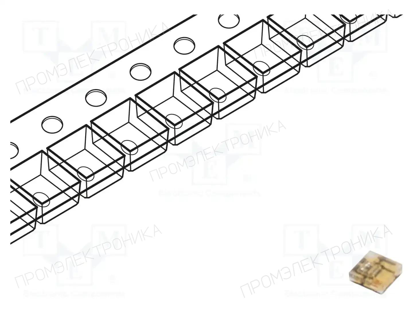 BRIGHTEK (EUROPE) N0M70S10IC — Светодиоды SMD цветные