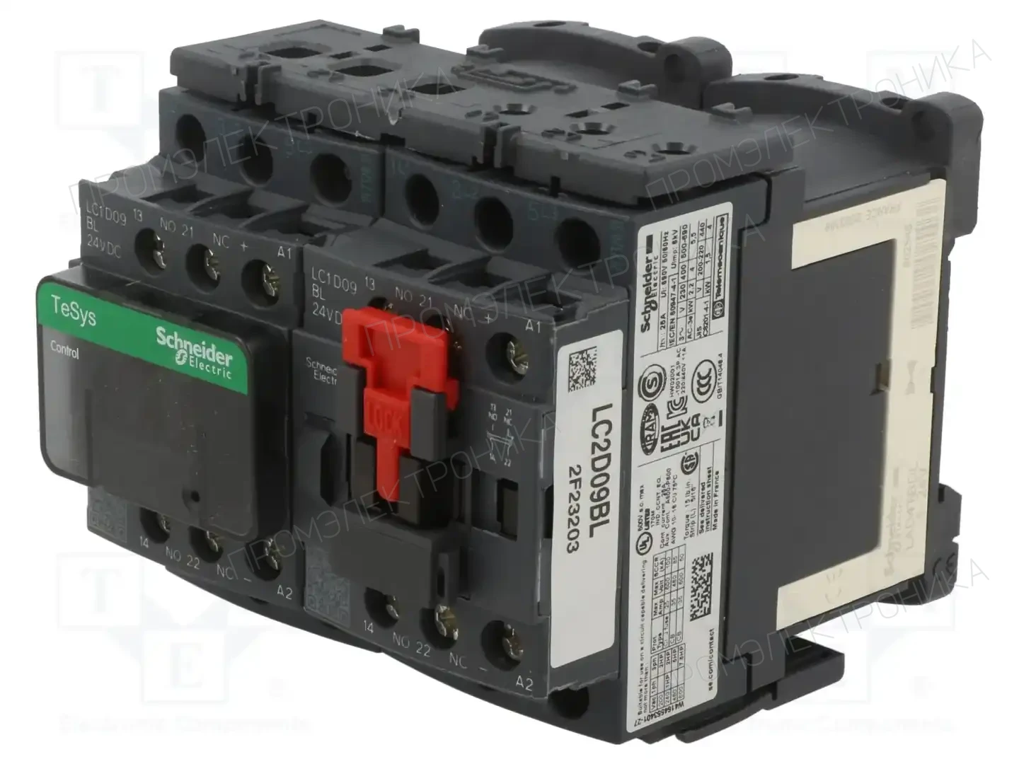 SCHNEIDER ELECTRIC LC2D09BL — Контакторы - главные модули