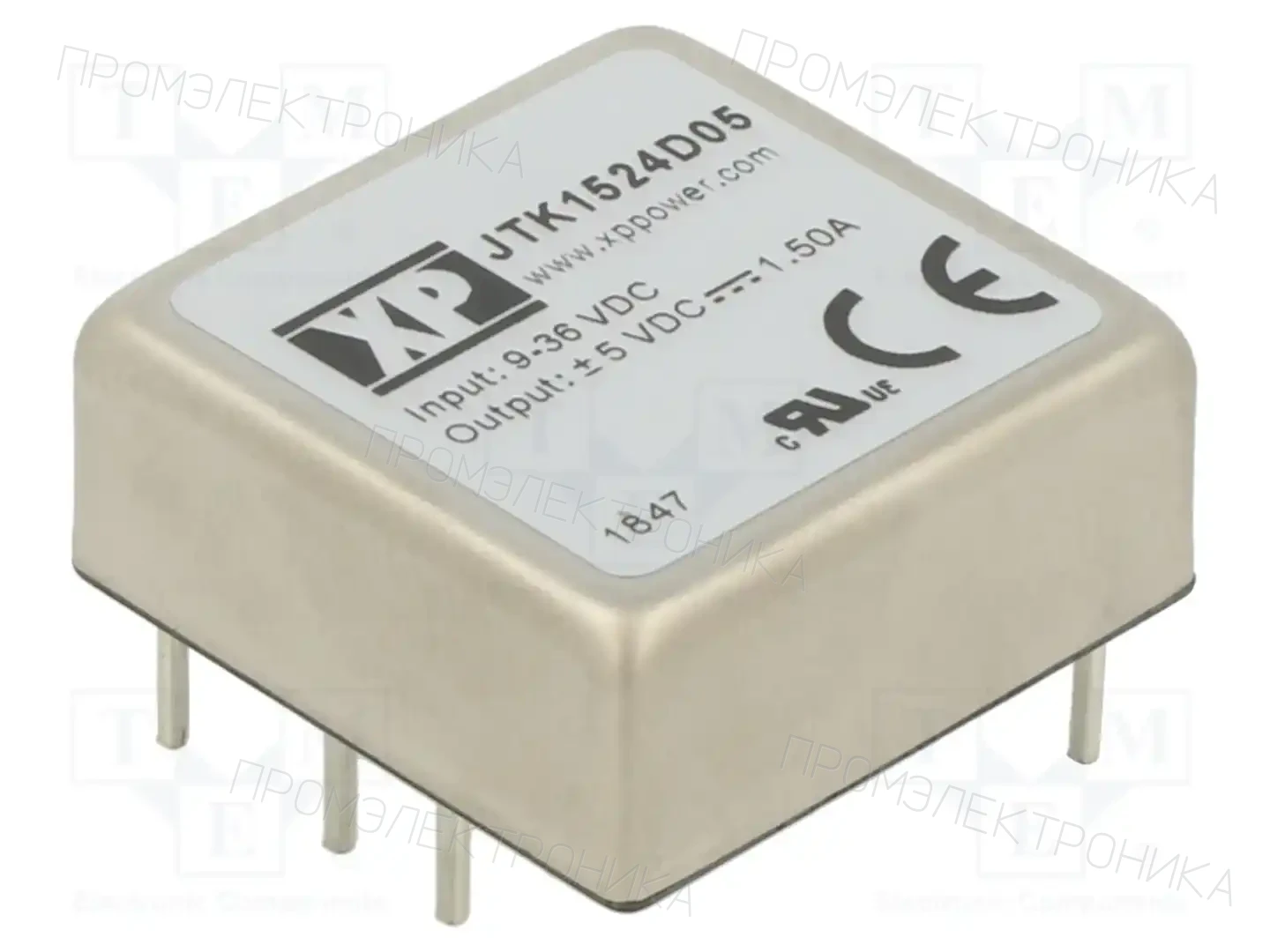 XP POWER JTK1524D05 — Преобразователи DC/DC