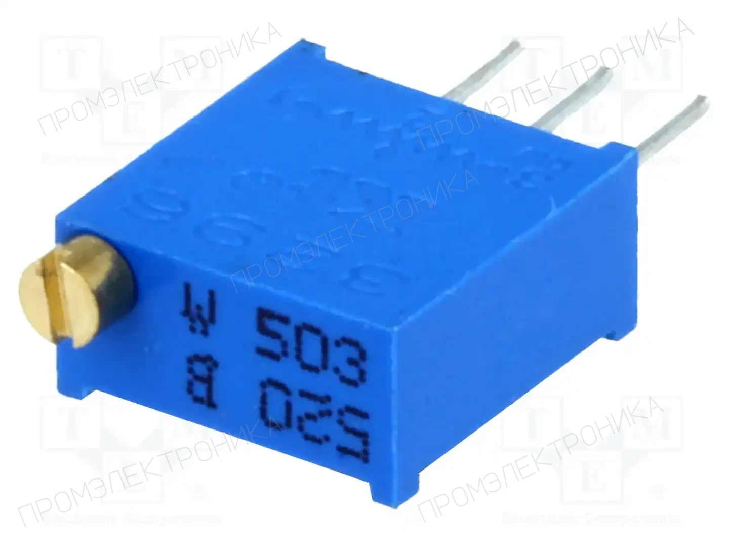 SR PASSIVES T910W-50K — Потенциометры THT многооборотные 3/8 дм