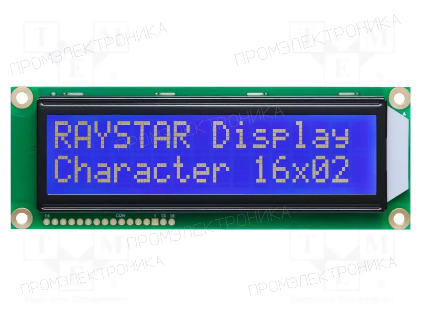 RAYSTAR OPTRONICS RC1602E-BIW-ESV — Дисплеи LCD буквенно-цифровые