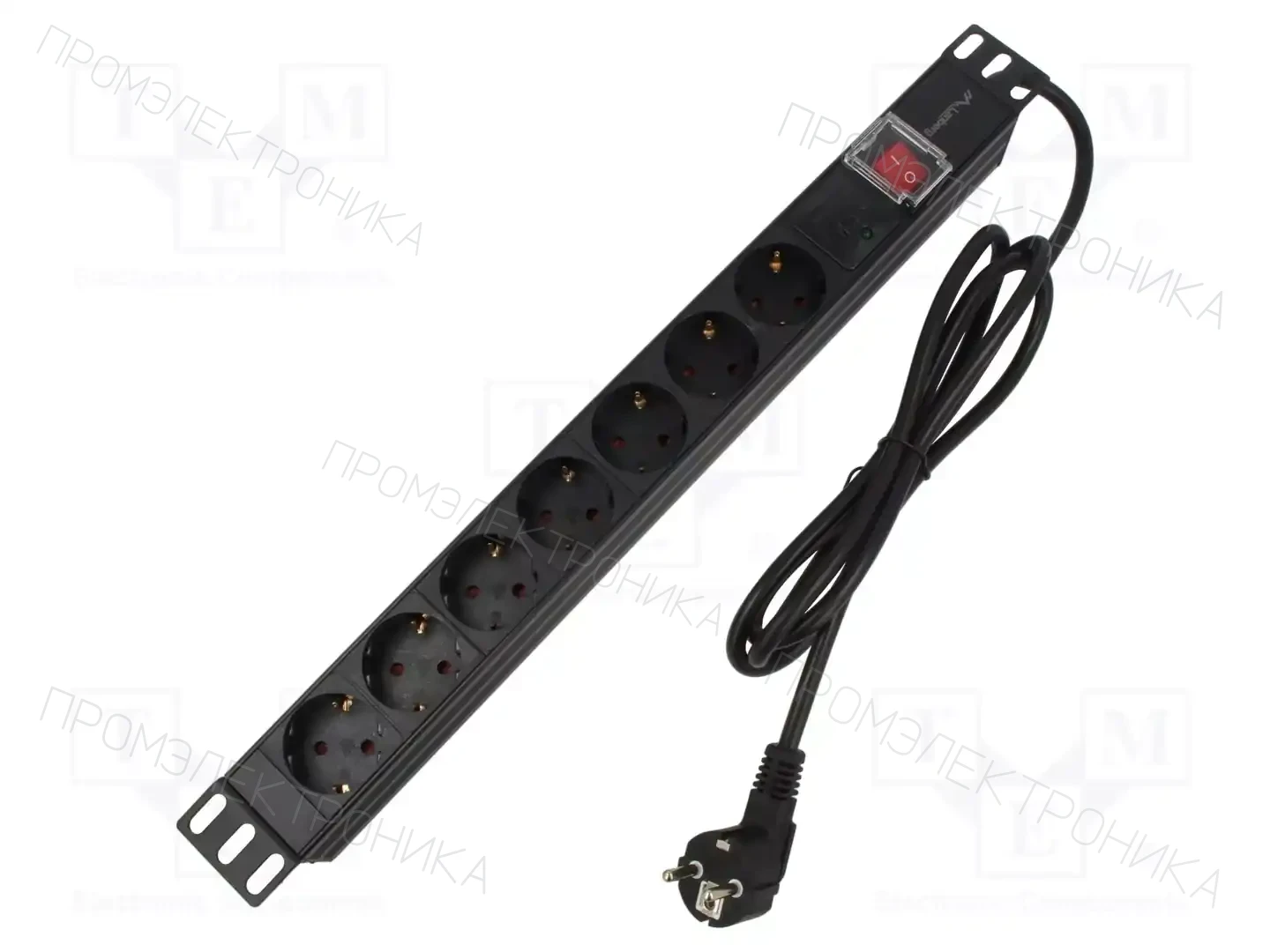 LANBERG PDU-07F-0200-BK — Планки защиты от перенапряжения