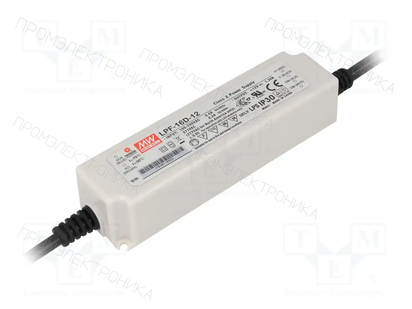 MEAN WELL LPF-16D-12 — Блоки питания для LED