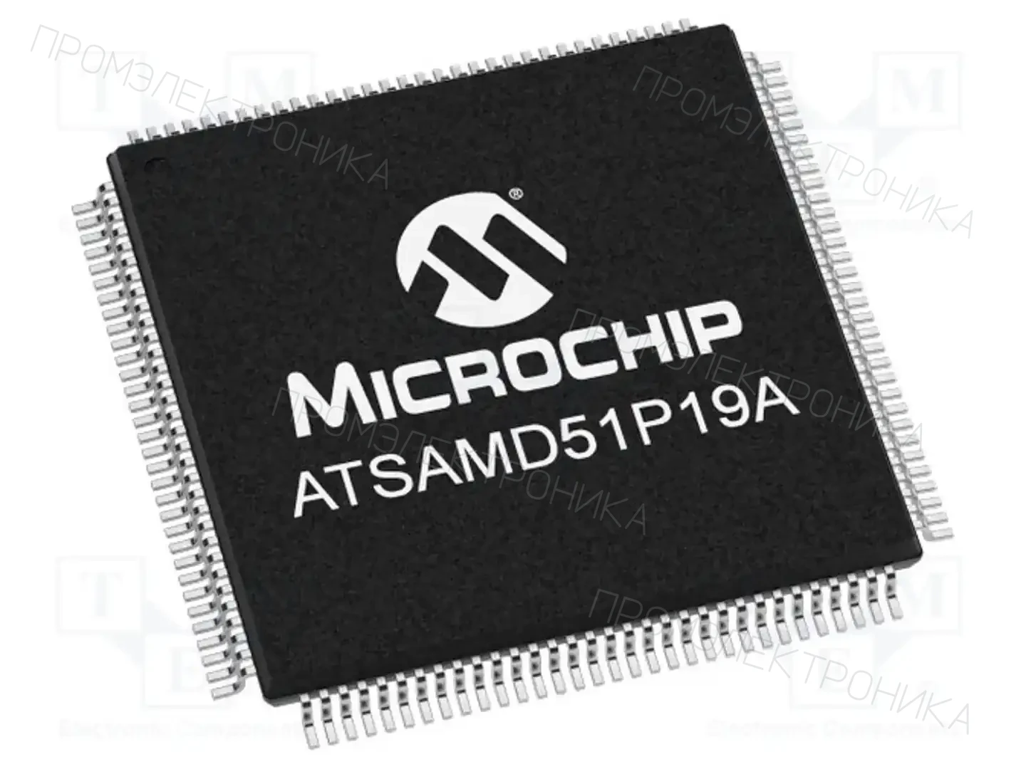 Microchip Technology ATSAMD51P19A-AF — Линейка ARM 32-bit