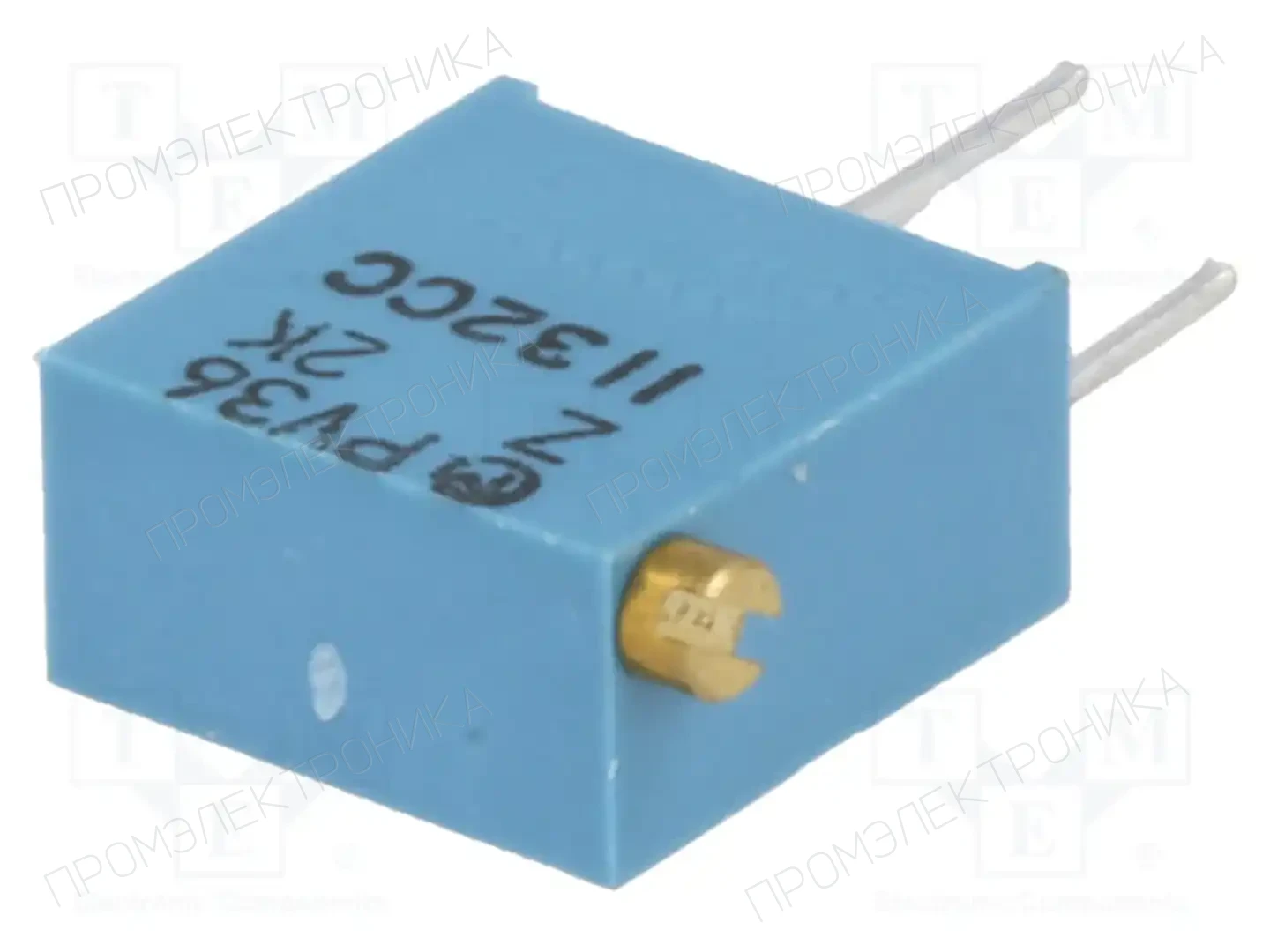 BOURNS PV36Z202C01B00 — Потенциометры THT многооборотные 3/8 дм