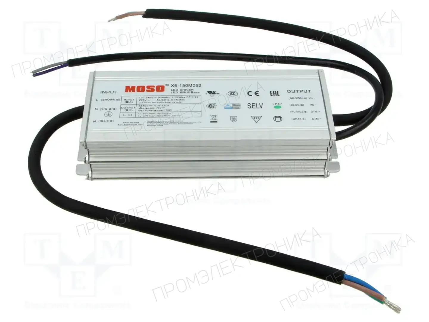 MOSO X6-150M062 — Блоки питания для LED