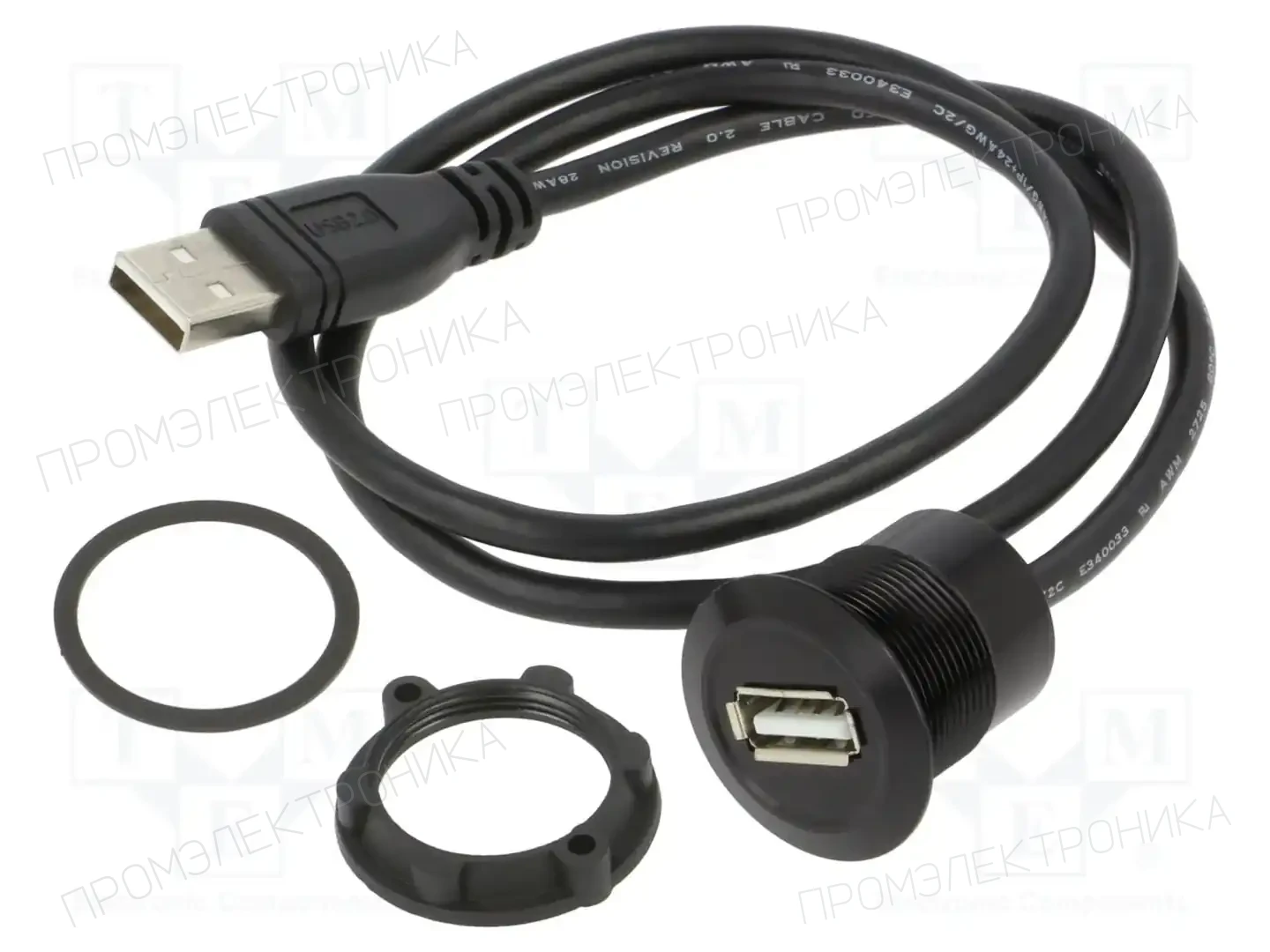 ONPOW USB-19-BK — Разъeмы USB и IEEE1394