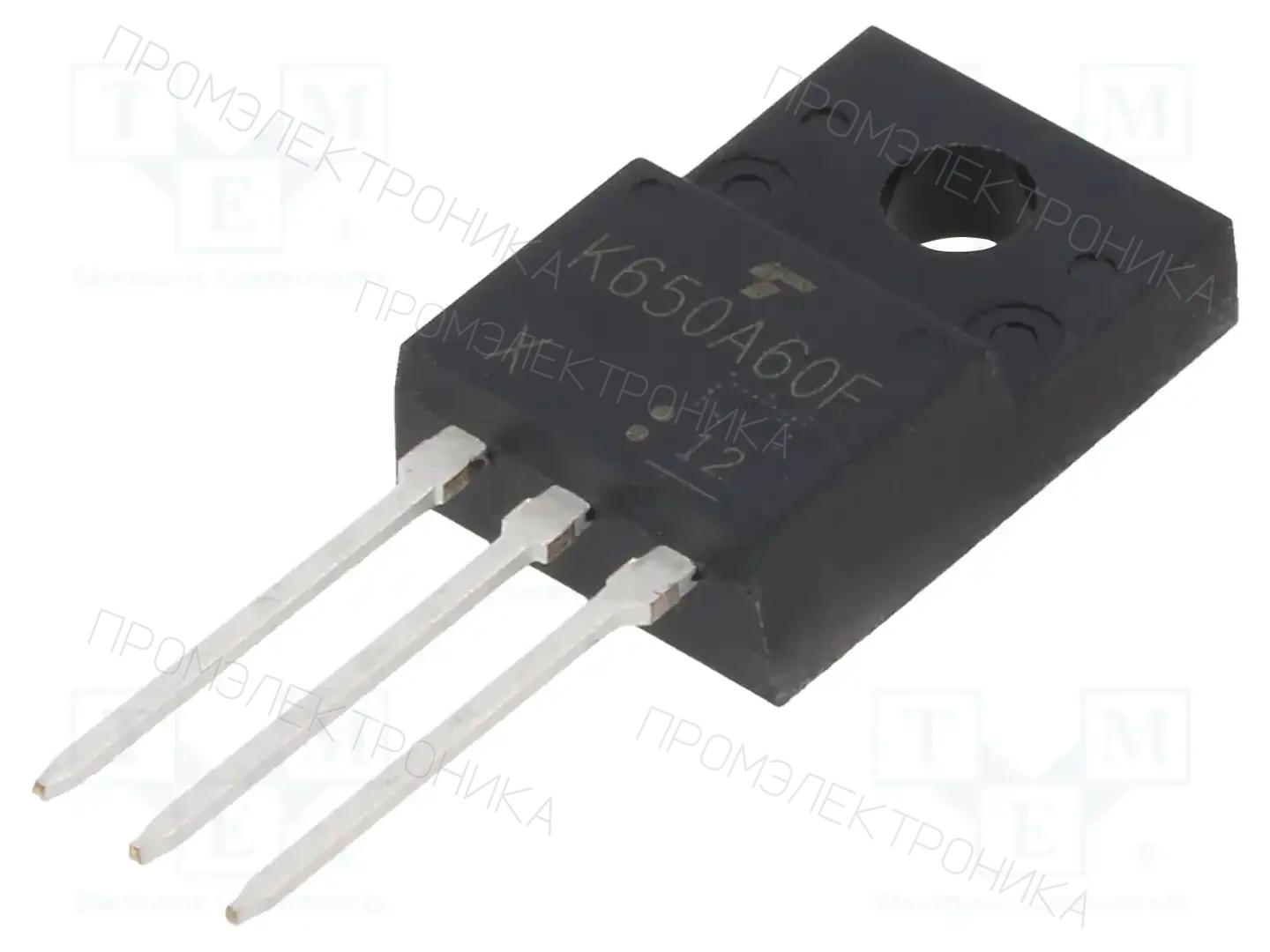 TOSHIBA TK650A60F,S4X(S — Транзисторы с каналом N THT