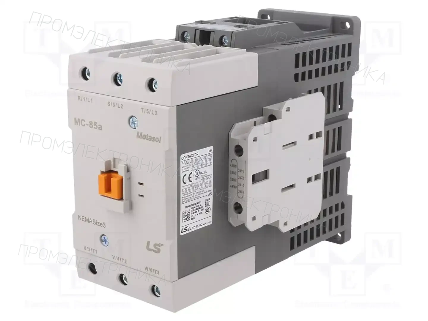 LS ELECTRIC MC-85A 400VAC 1A1B — Контакторы - главные модули