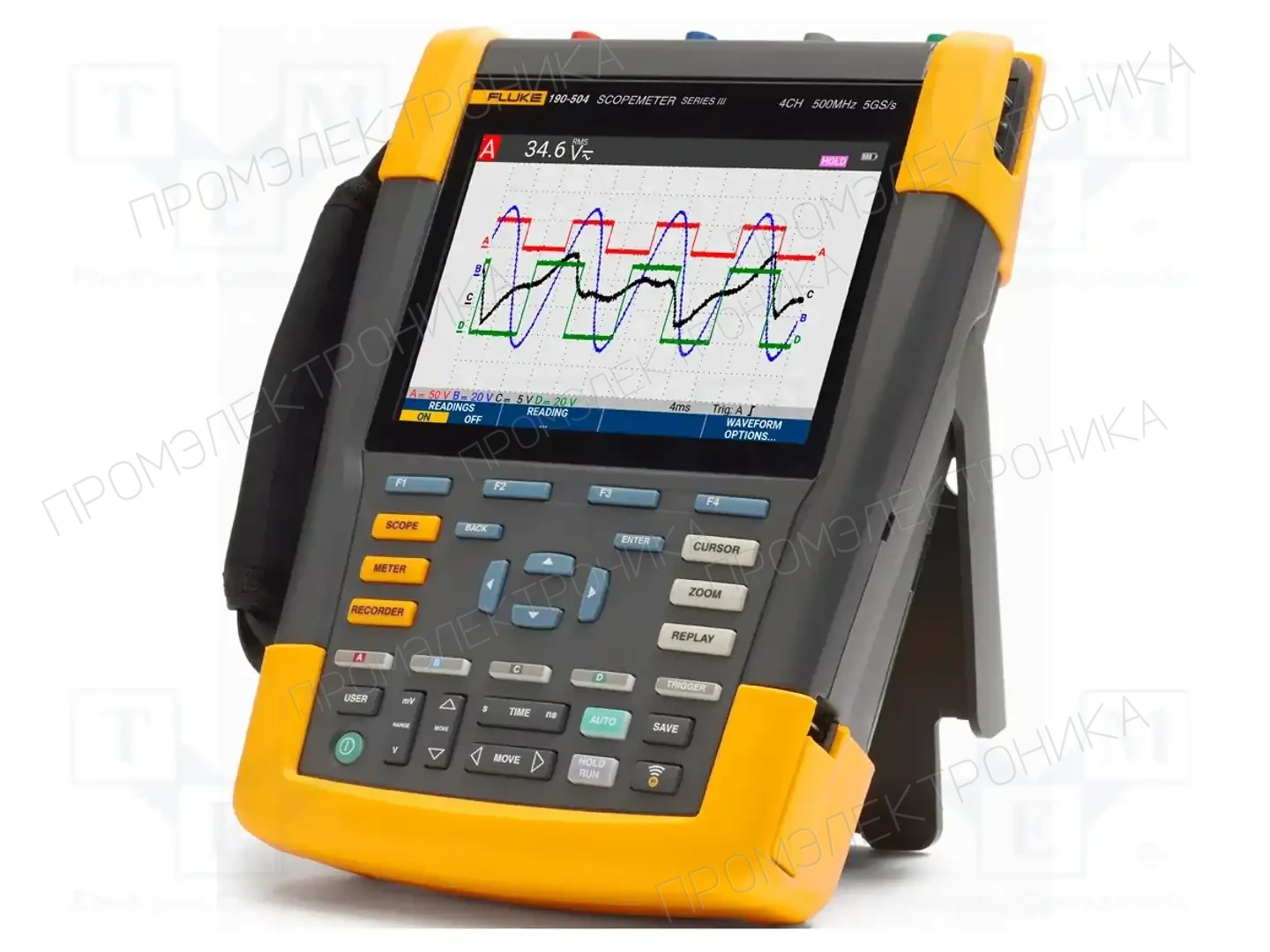 FLUKE FLUKE-190-504-III — Осциллоскопы переносные, скопометры -190-504-III