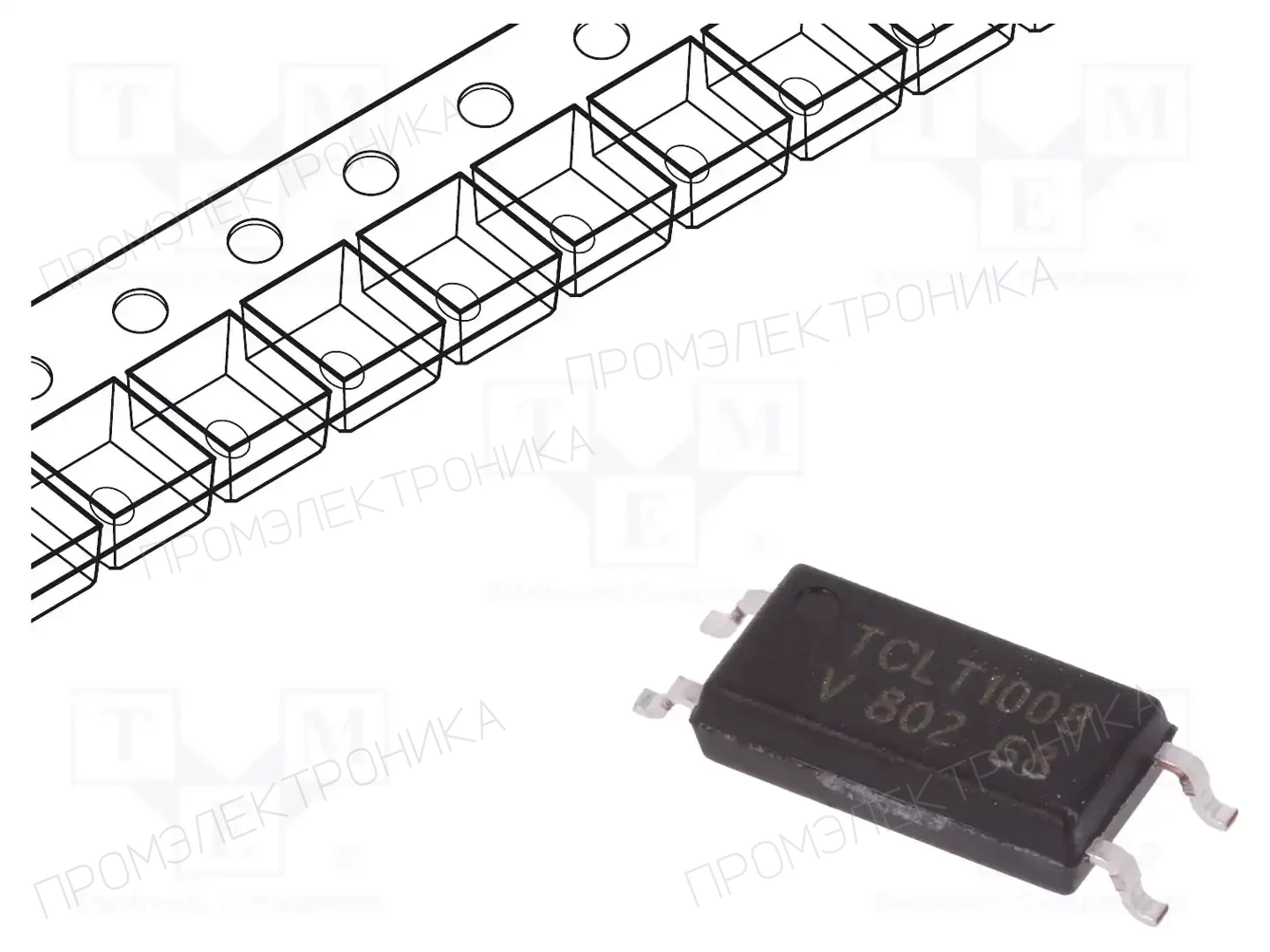 VISHAY TCLT1008 — Оптроны – аналоговый выход